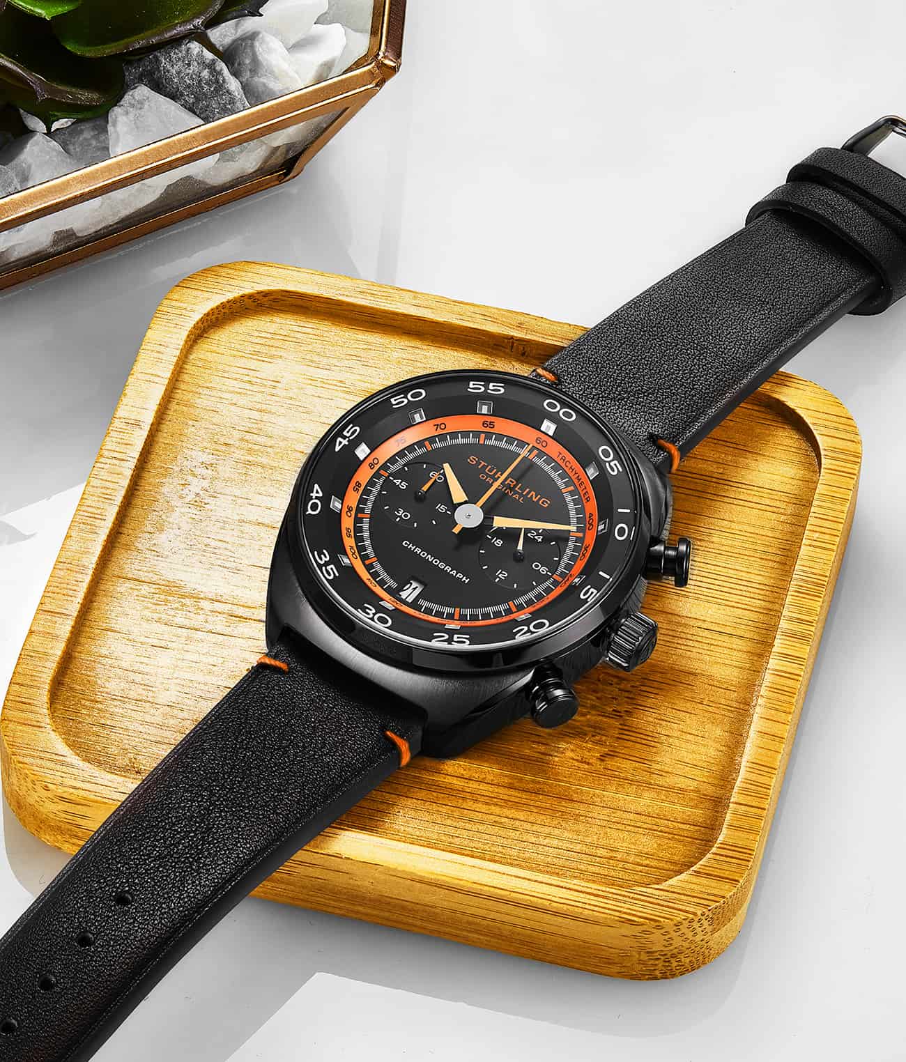 Stührling Roadster Chronograph With Tachymeter 44mm Watch - Image 12