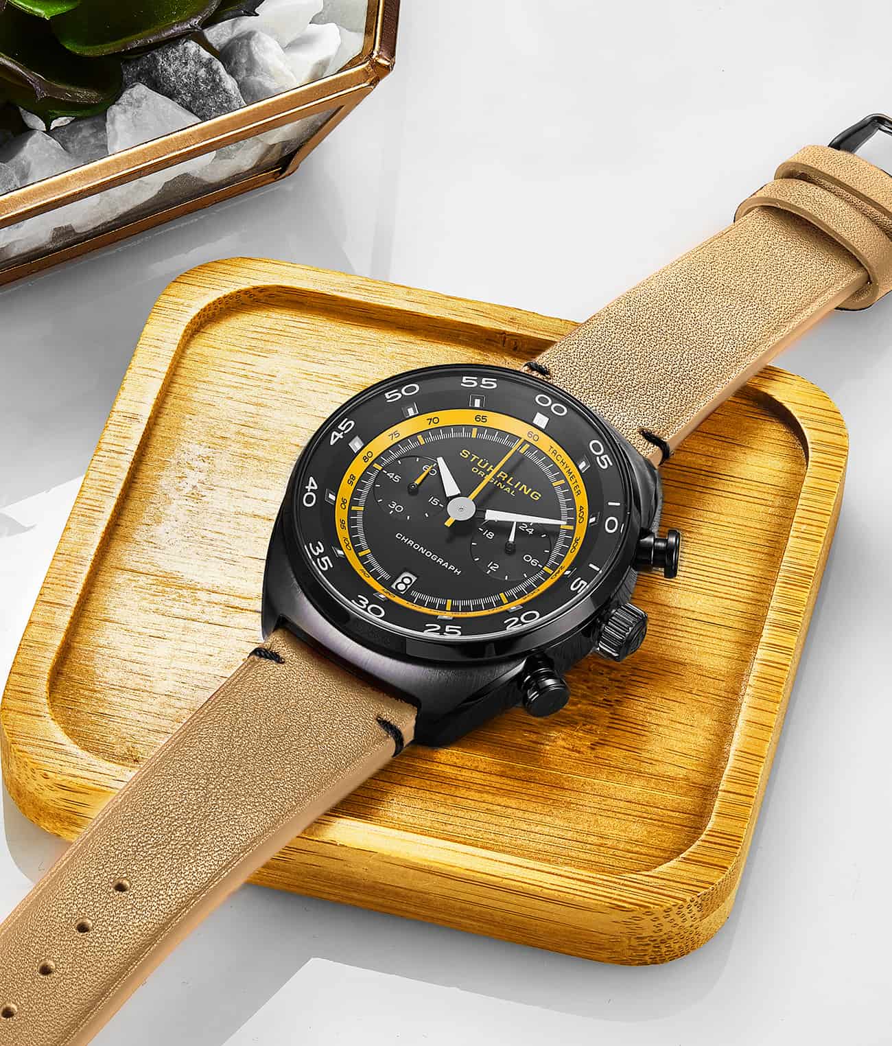 Stührling Roadster Chronograph With Tachymeter 44mm Watch - Image 15