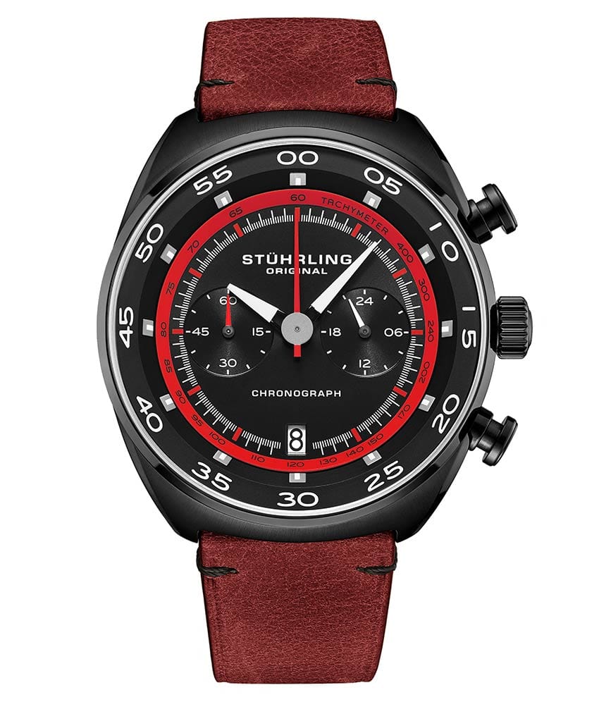 Stührling Roadster Chronograph With Tachymeter 44mm Watch - Image 16