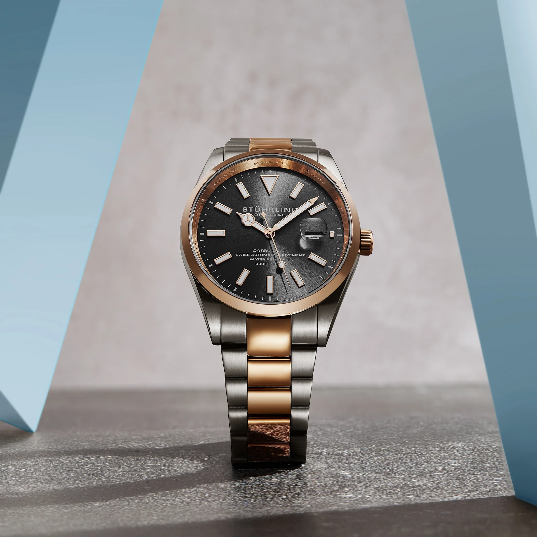 Stührling Datemaster Heritage Automatic 1025 Men’s 42mm - Image 12