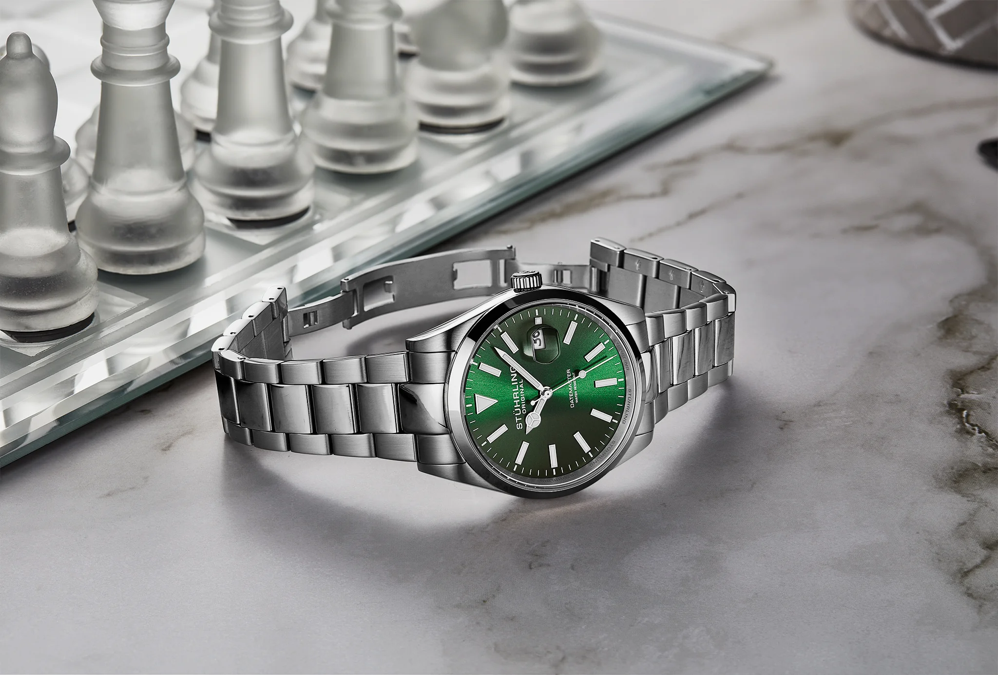 Stührling Datemaster Heritage Automatic 1025 Men’s 42mm - Image 20