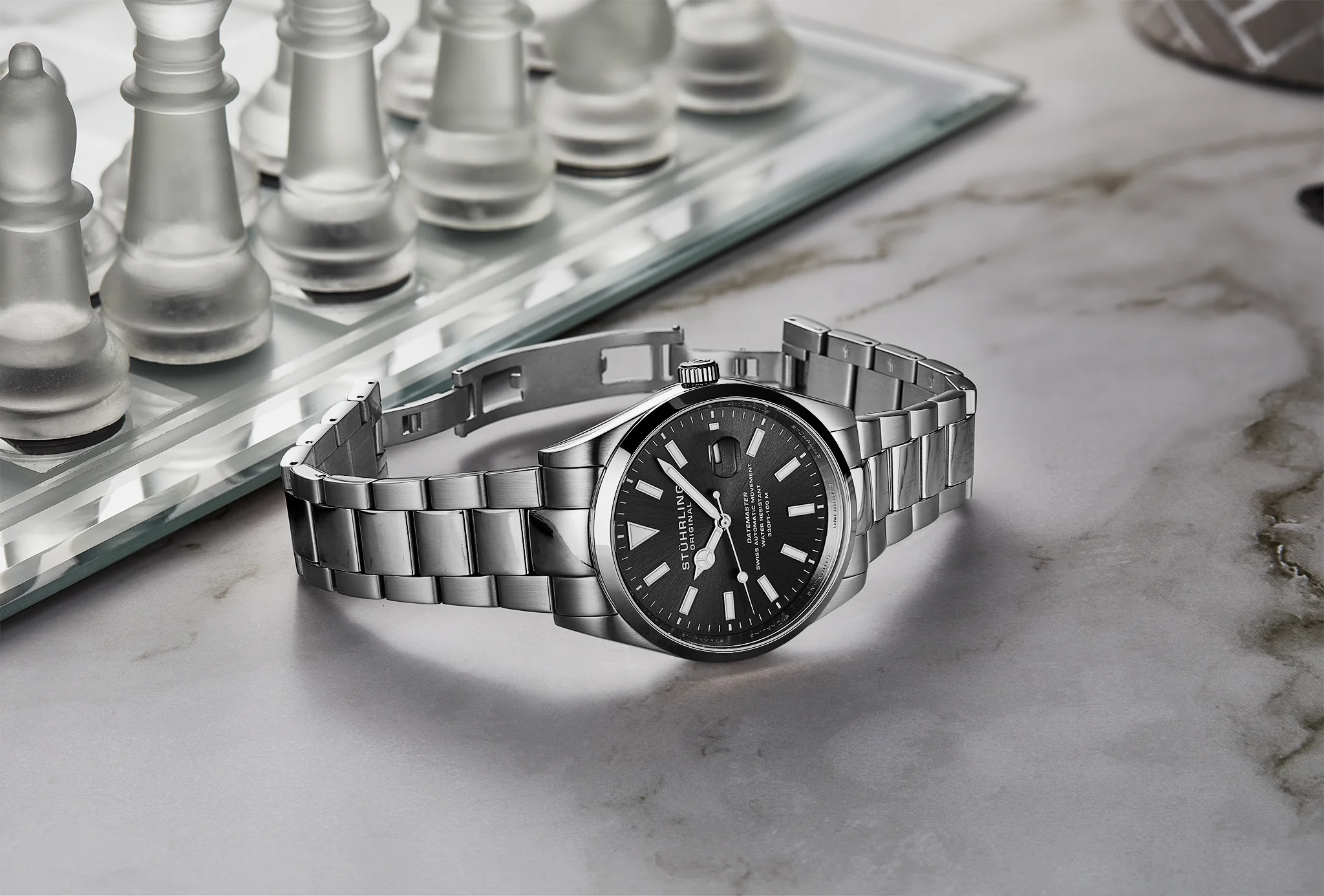 Stührling Datemaster Heritage Automatic 1025 Men’s 42mm - Image 4