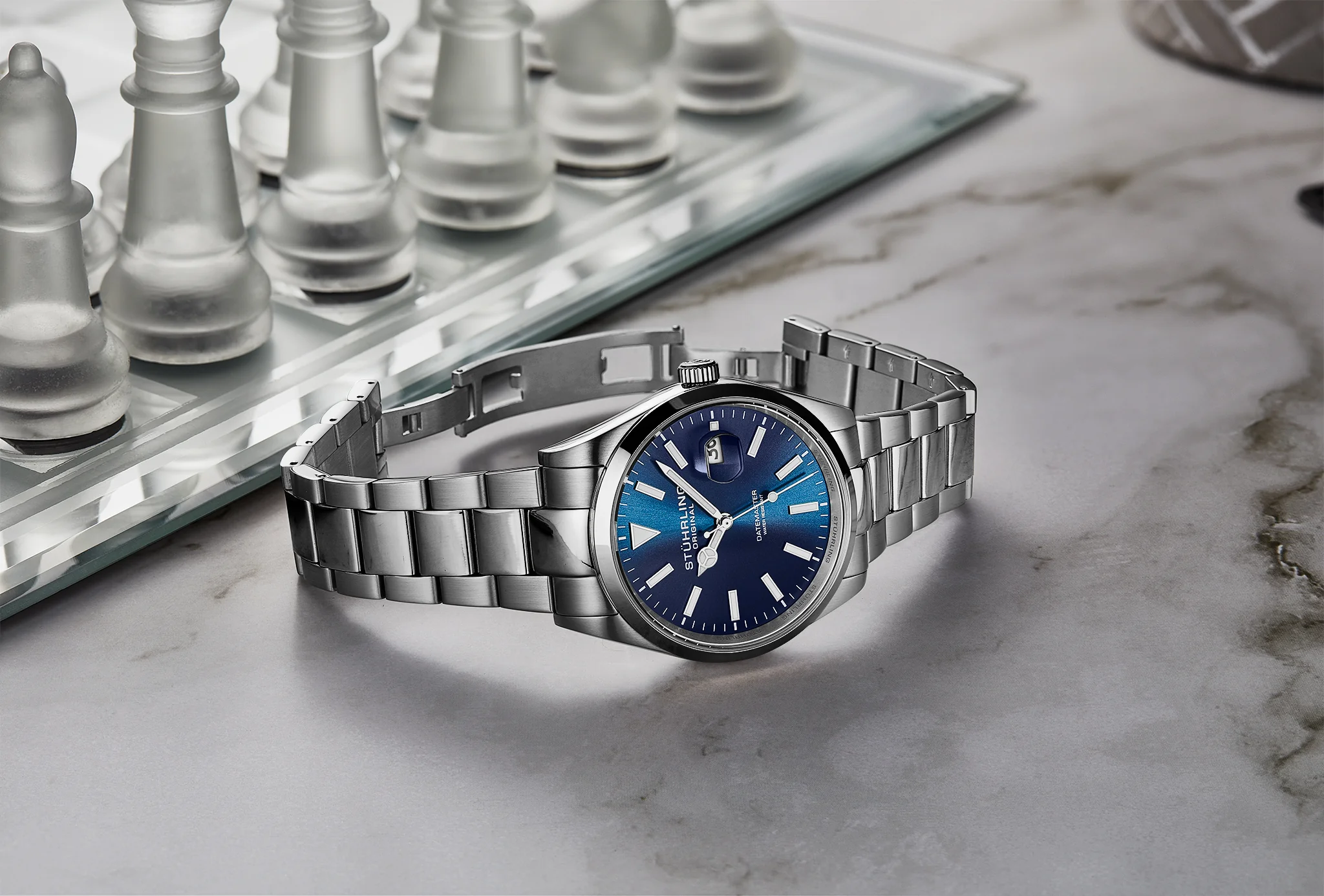 Stührling Datemaster Heritage Automatic 1025 Men’s 42mm - Image 8