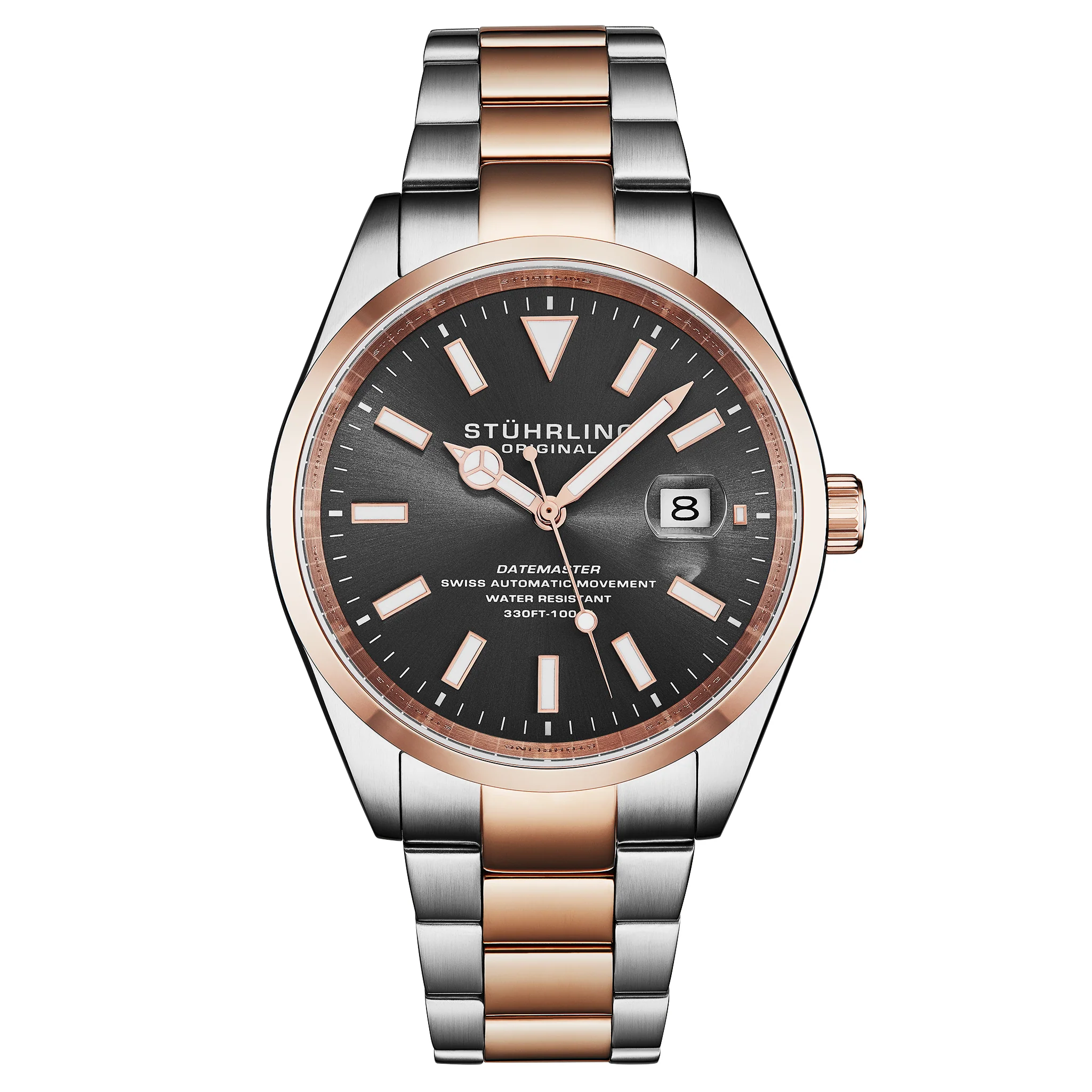 Stührling Datemaster Heritage Automatic 1025 Men’s 42mm - Image 9