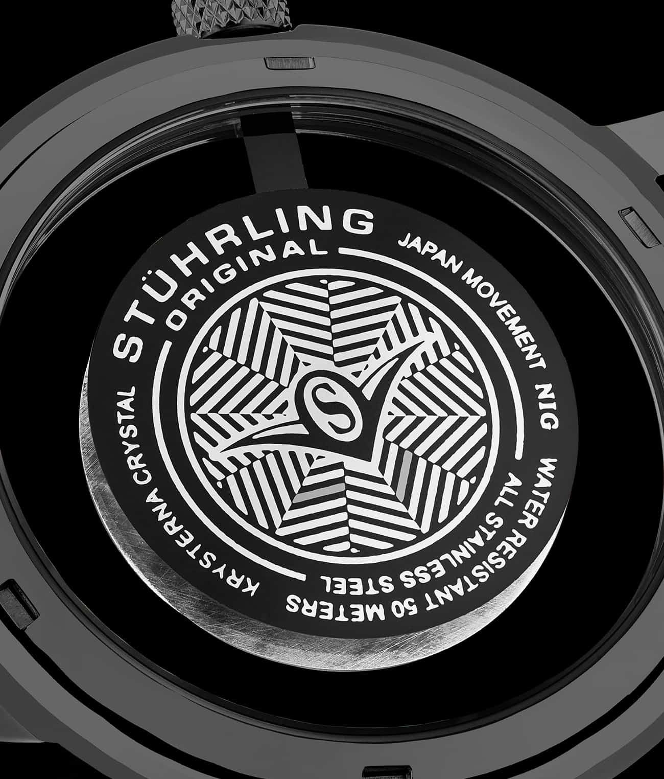 Stührling Sniper 3915 Quartz 42mm Classic Aviator - Image 11