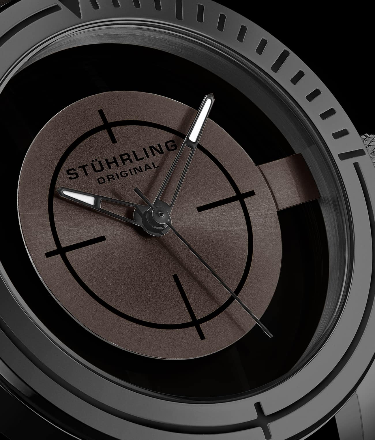 Stührling Sniper 3915 Quartz 42mm Classic Aviator - Image 8