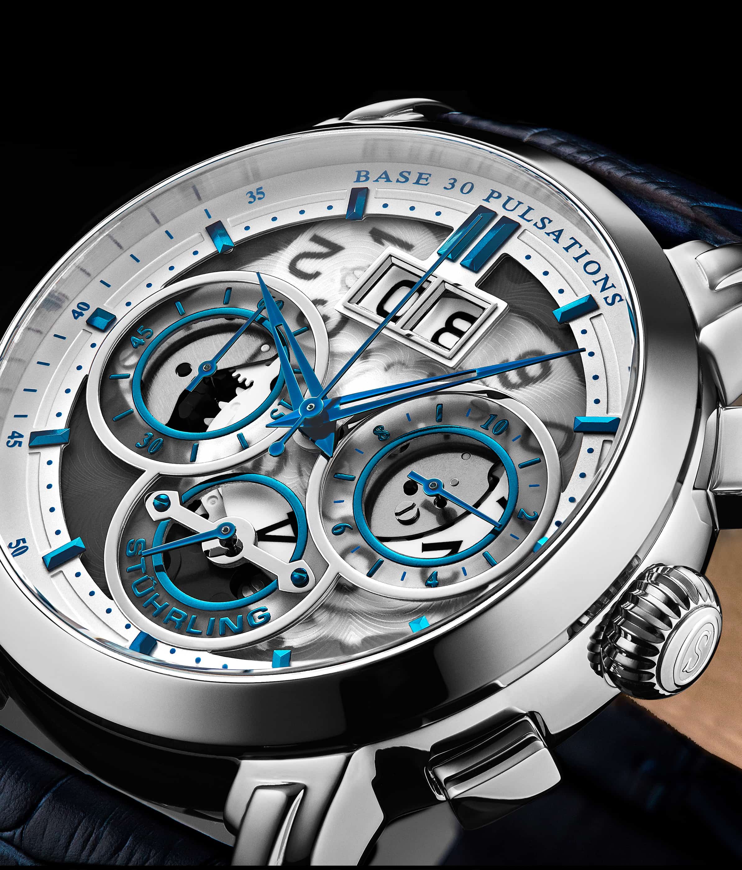 Stührling Imperia 392 Quartz 47mm Chronograph - Image 3
