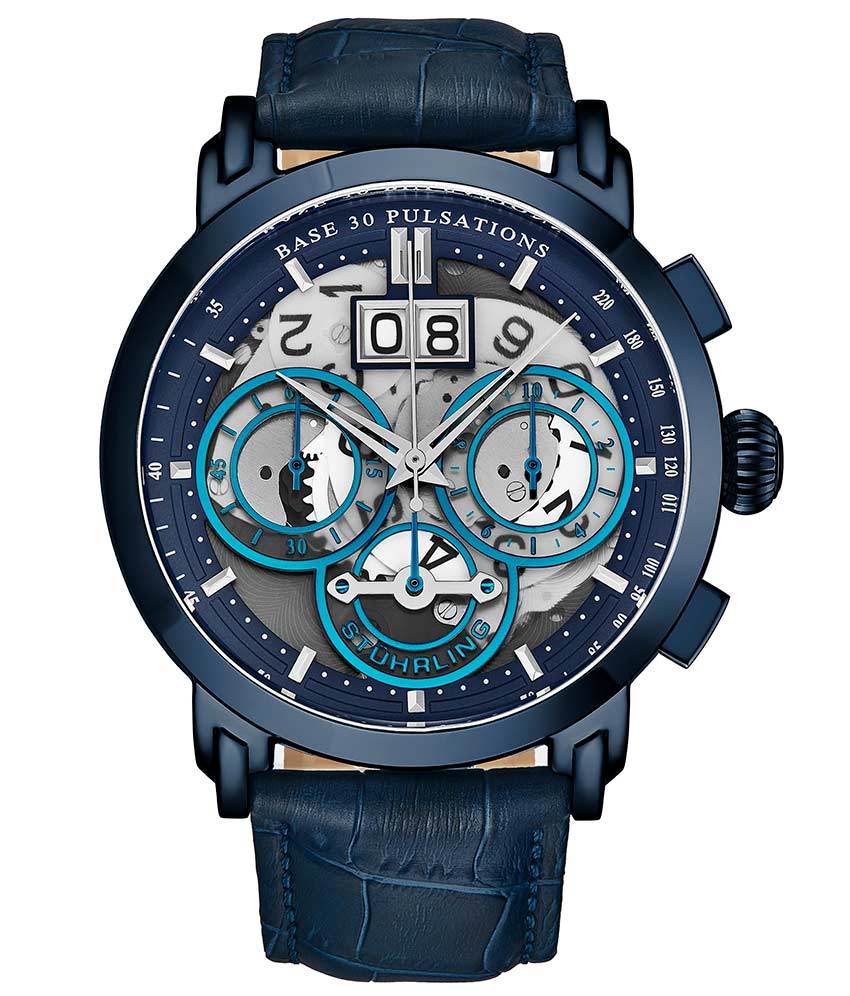 Stührling Imperia 392 Quartz 47mm Chronograph - Image 5