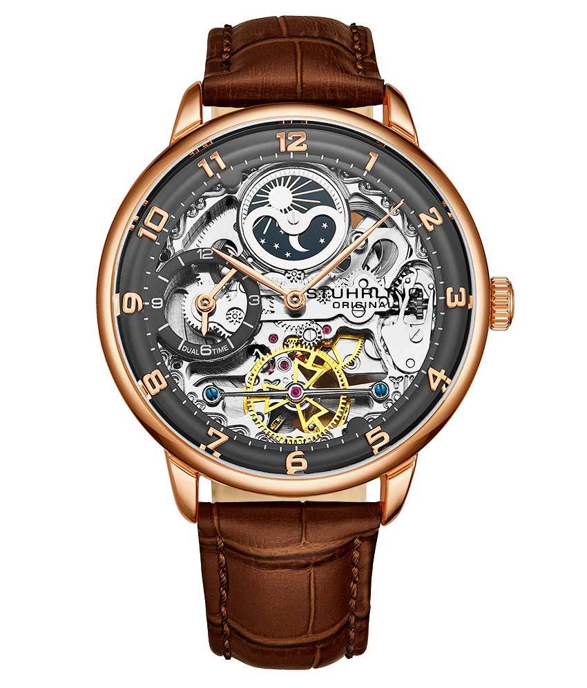 Stührling Precision Masterpiece 3925 Automatic Skeleton 40mm - Image 17