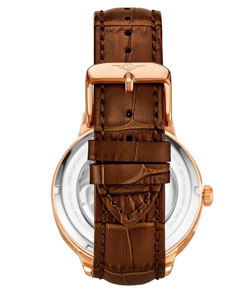 Stührling Precision Masterpiece 3925 Automatic Skeleton 40mm - Image 18