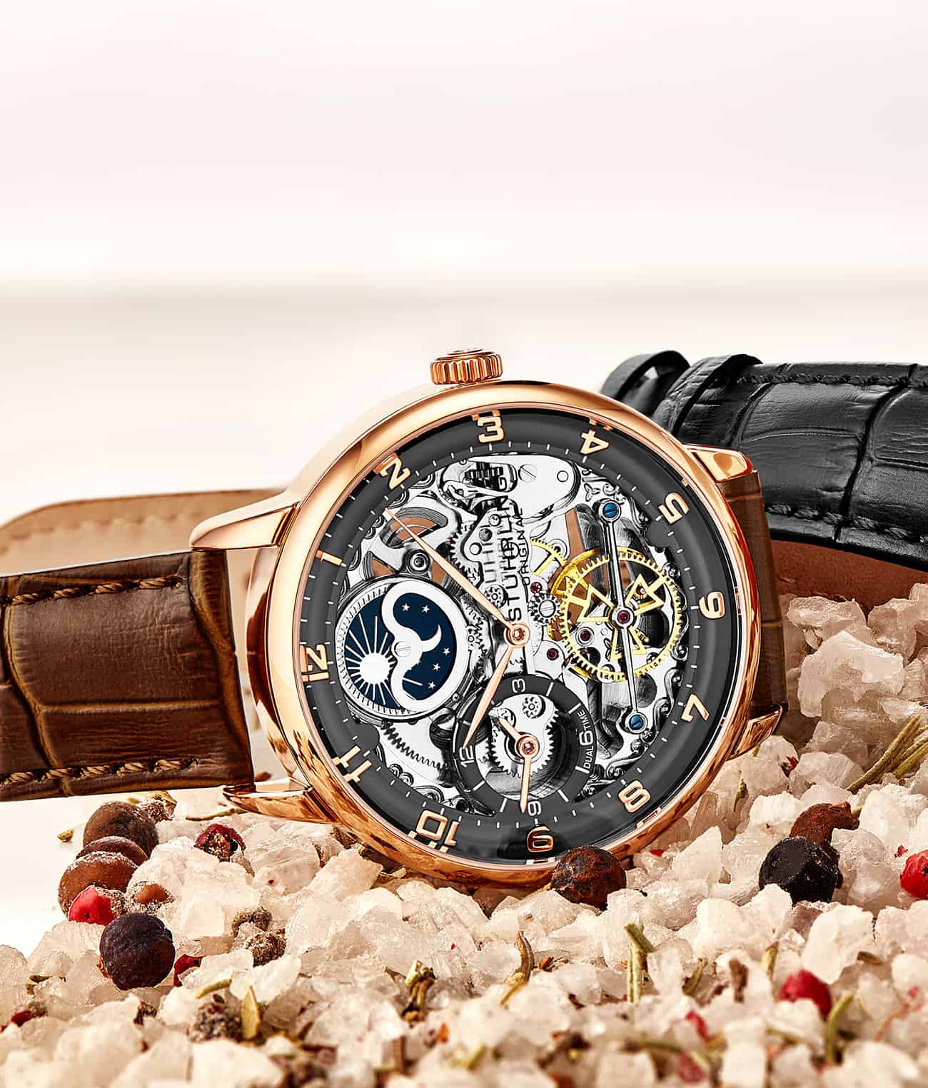 Stührling Precision Masterpiece 3925 Automatic Skeleton 40mm - Image 20