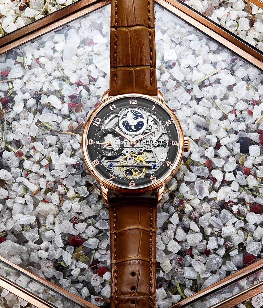 Stührling Precision Masterpiece 3925 Automatic Skeleton 40mm - Image 22