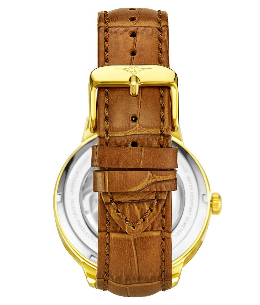 Stührling Precision Masterpiece 3925 Automatic Skeleton 40mm - Image 3