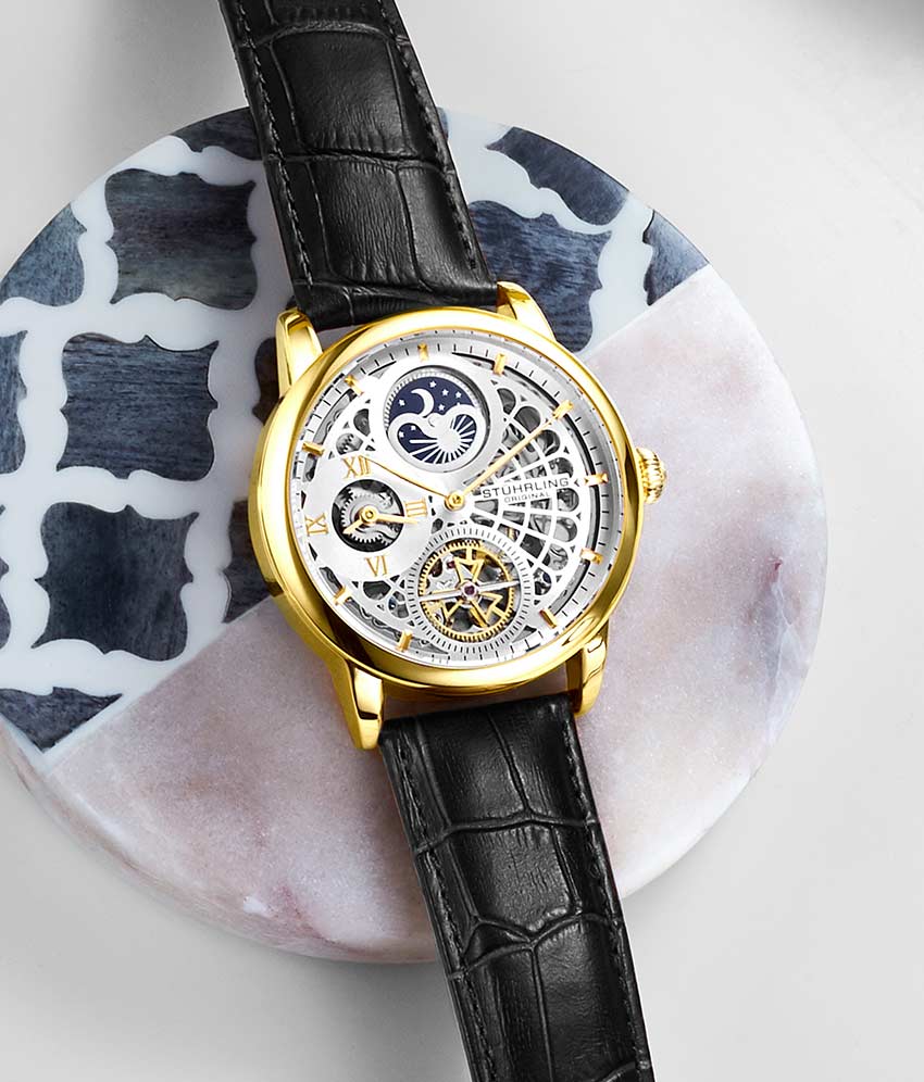 Stührling 3926 Automatic 43mm Skeleton - Image 18