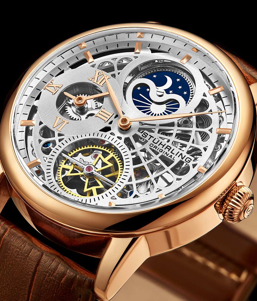 Stührling 3926 Automatic 43mm Skeleton - Image 21