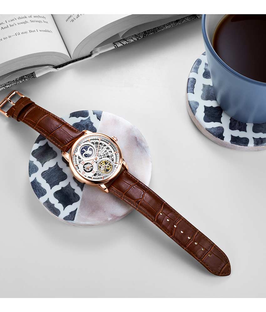 Stührling 3926 Automatic 43mm Skeleton - Image 25