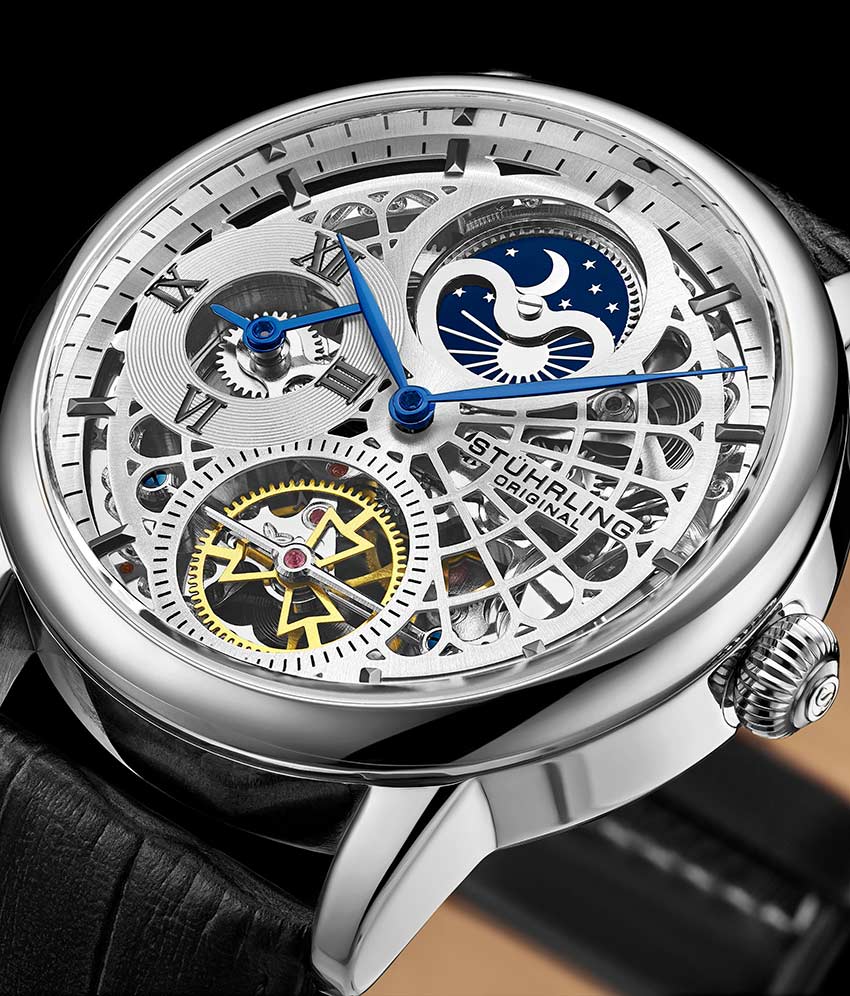 Stührling 3926 Automatic 43mm Skeleton - Image 3