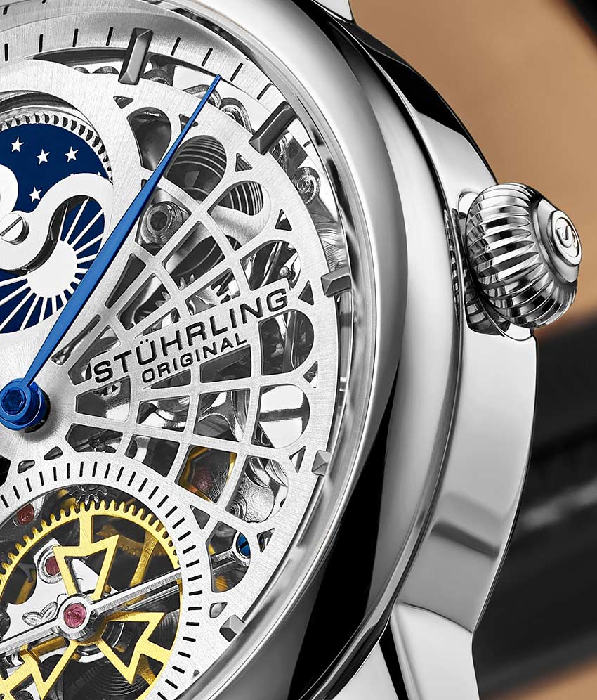 Stührling 3926 Automatic 43mm Skeleton - Image 8