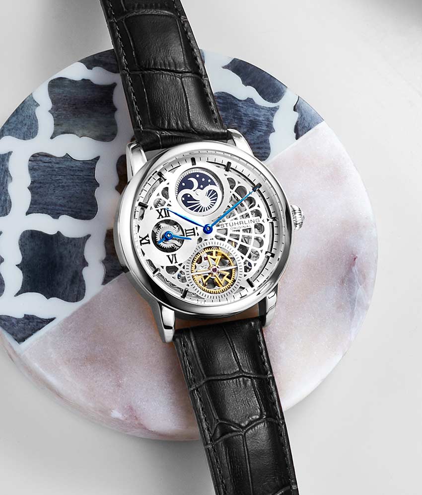 Stührling 3926 Automatic 43mm Skeleton - Image 9