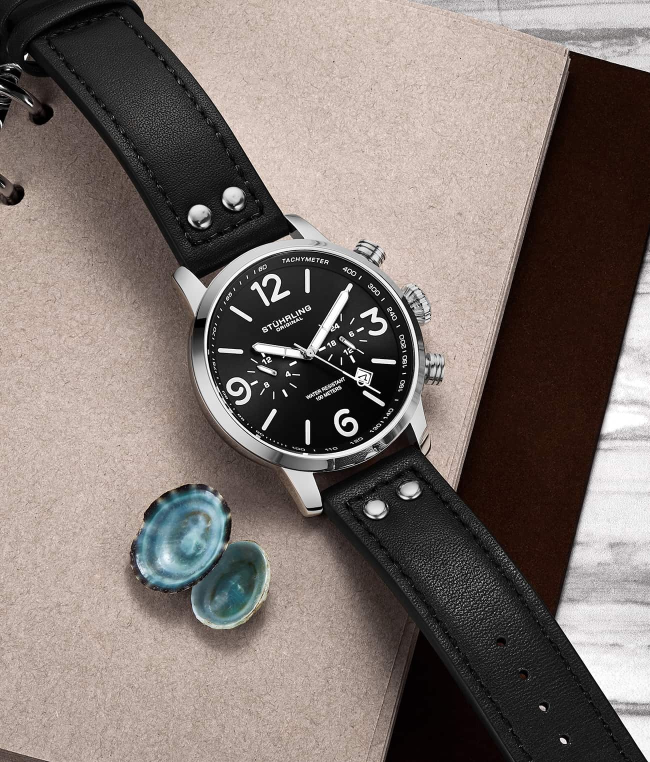 Stührling 3956 Quartz 45mm Aviator - Image 11