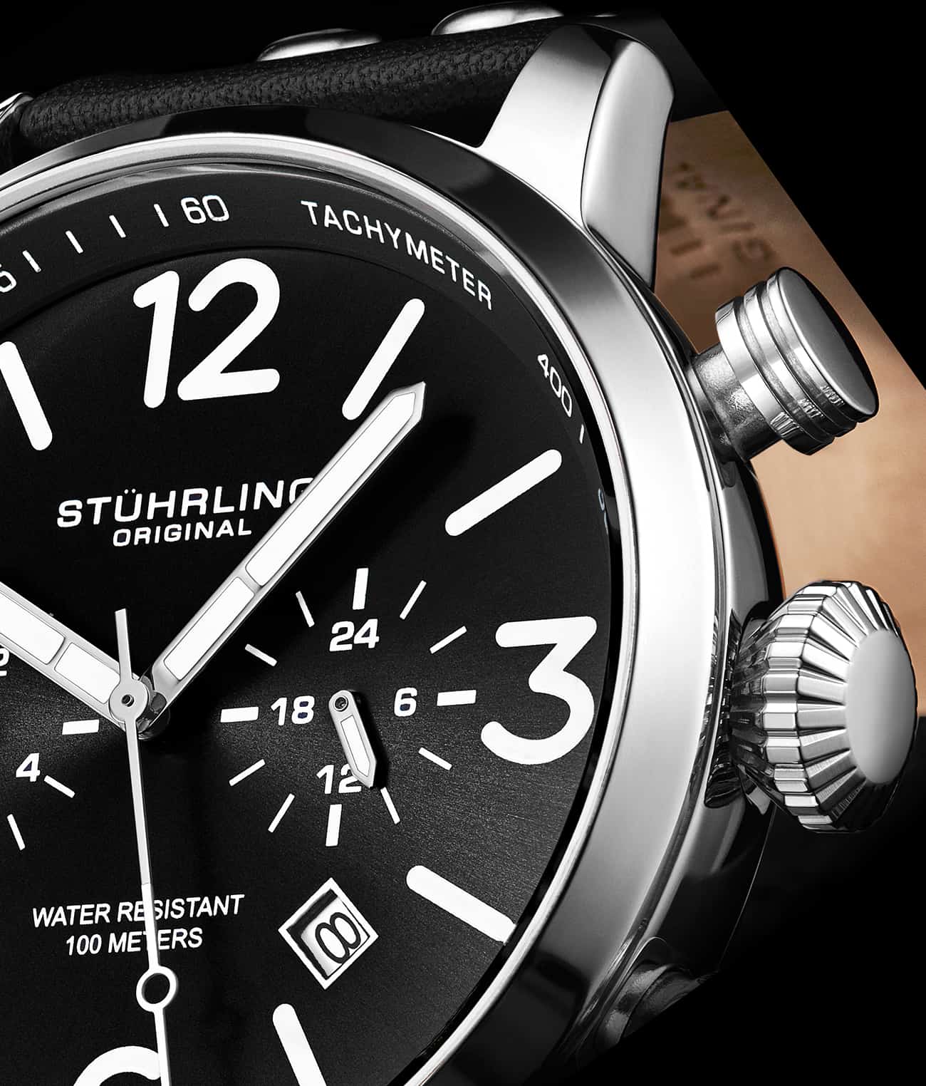 Stührling 3956 Quartz 45mm Aviator - Image 12