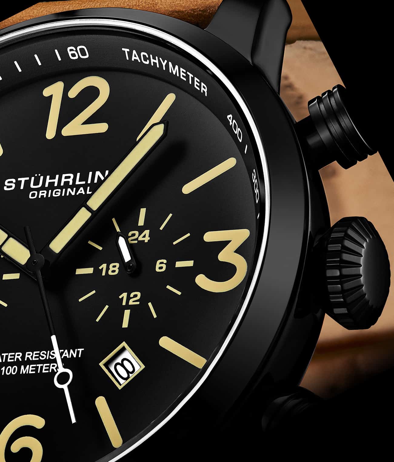 Stührling 3956 Quartz 45mm Aviator - Image 23