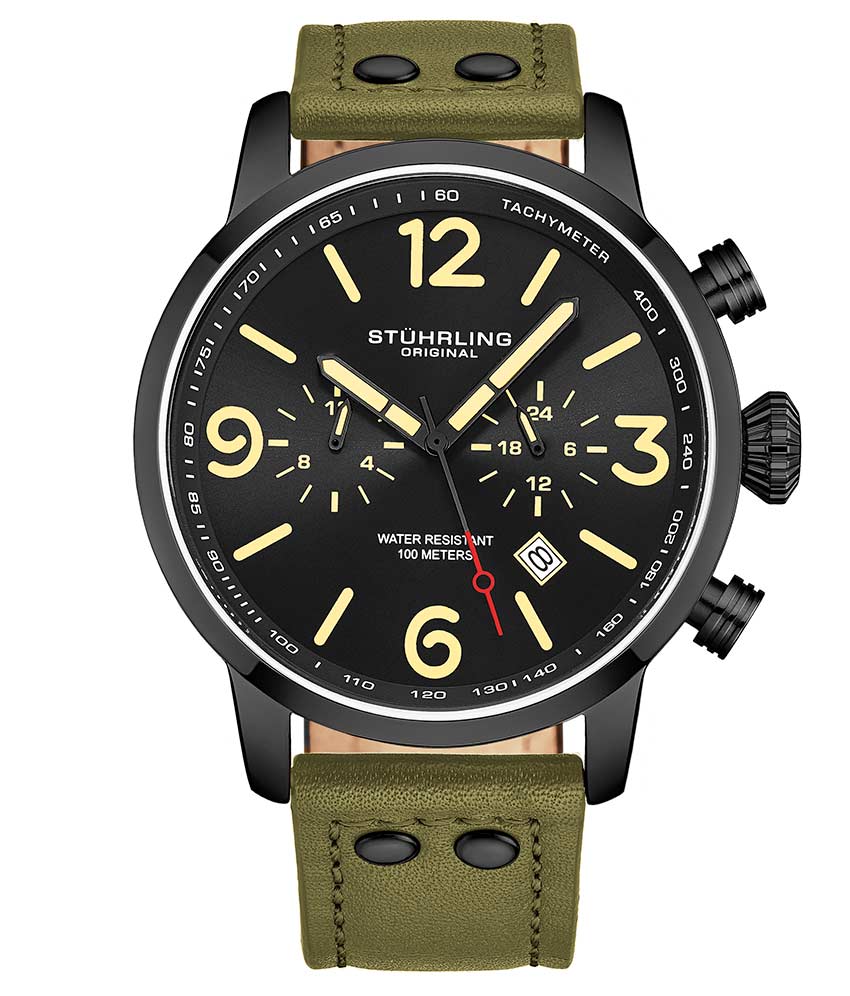 Stührling 3956 Quartz 45mm Aviator - Image 24