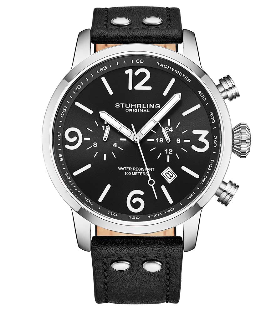 Stührling 3956 Quartz 45mm Aviator - Image 7