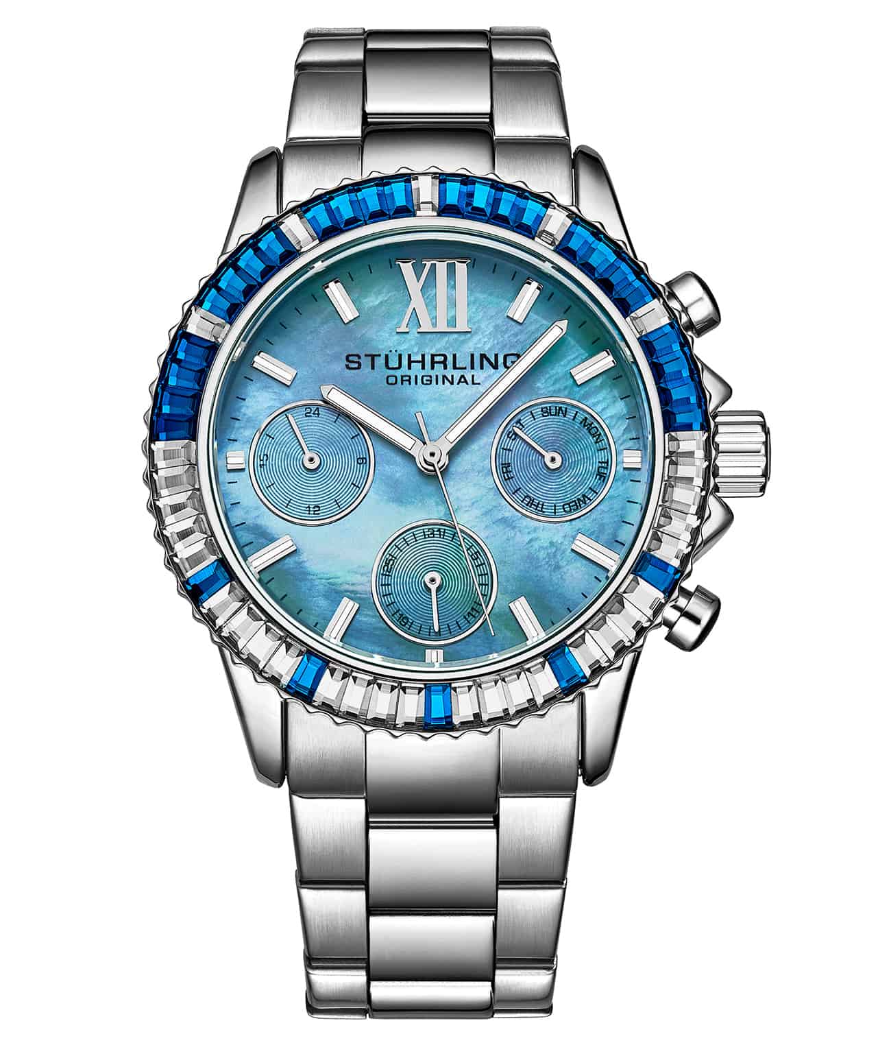 Stührling Cerulean Quartz 39mm Fashion - Image 5