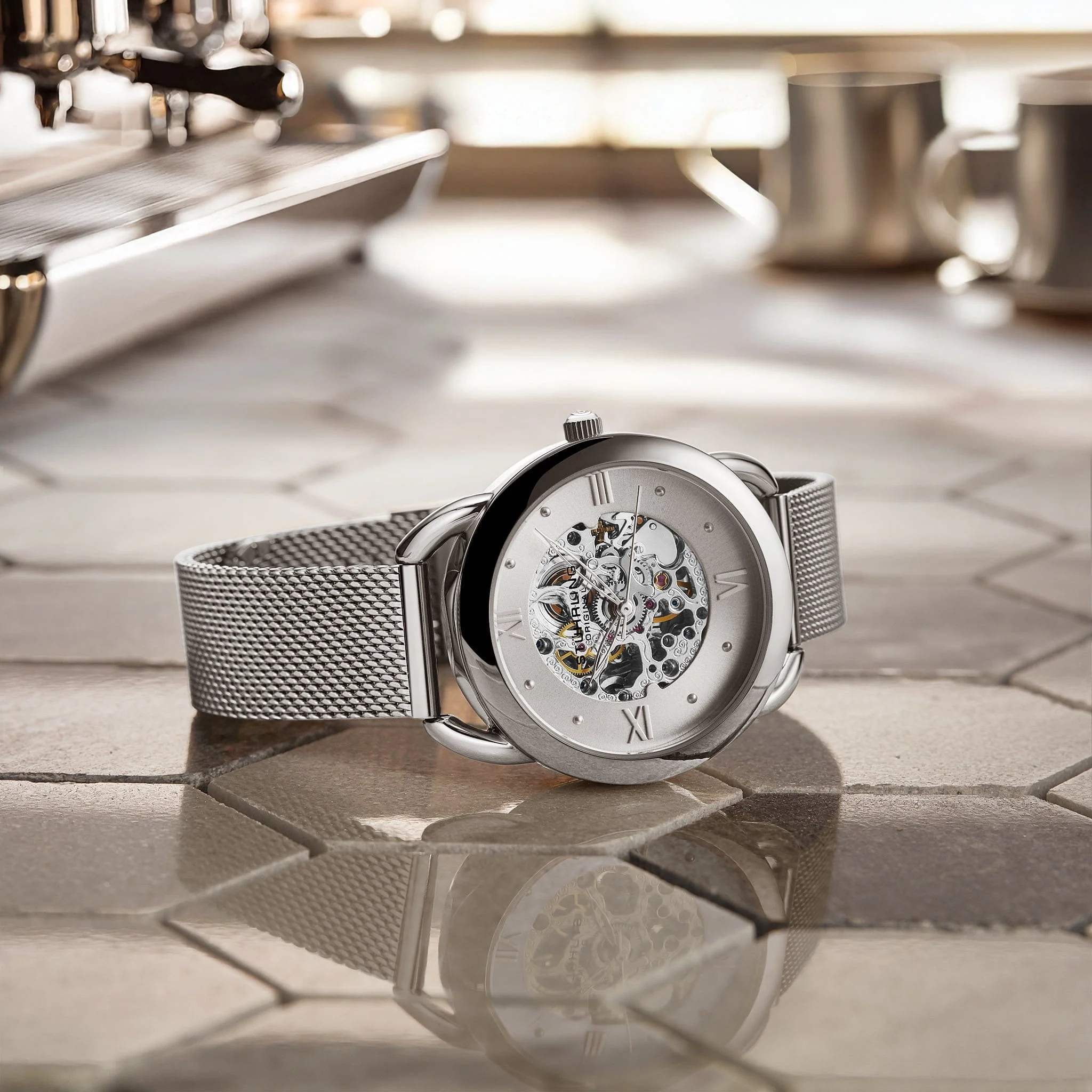 Stührling Mystic 3990M Automatic 36mm Skeleton - Image 13