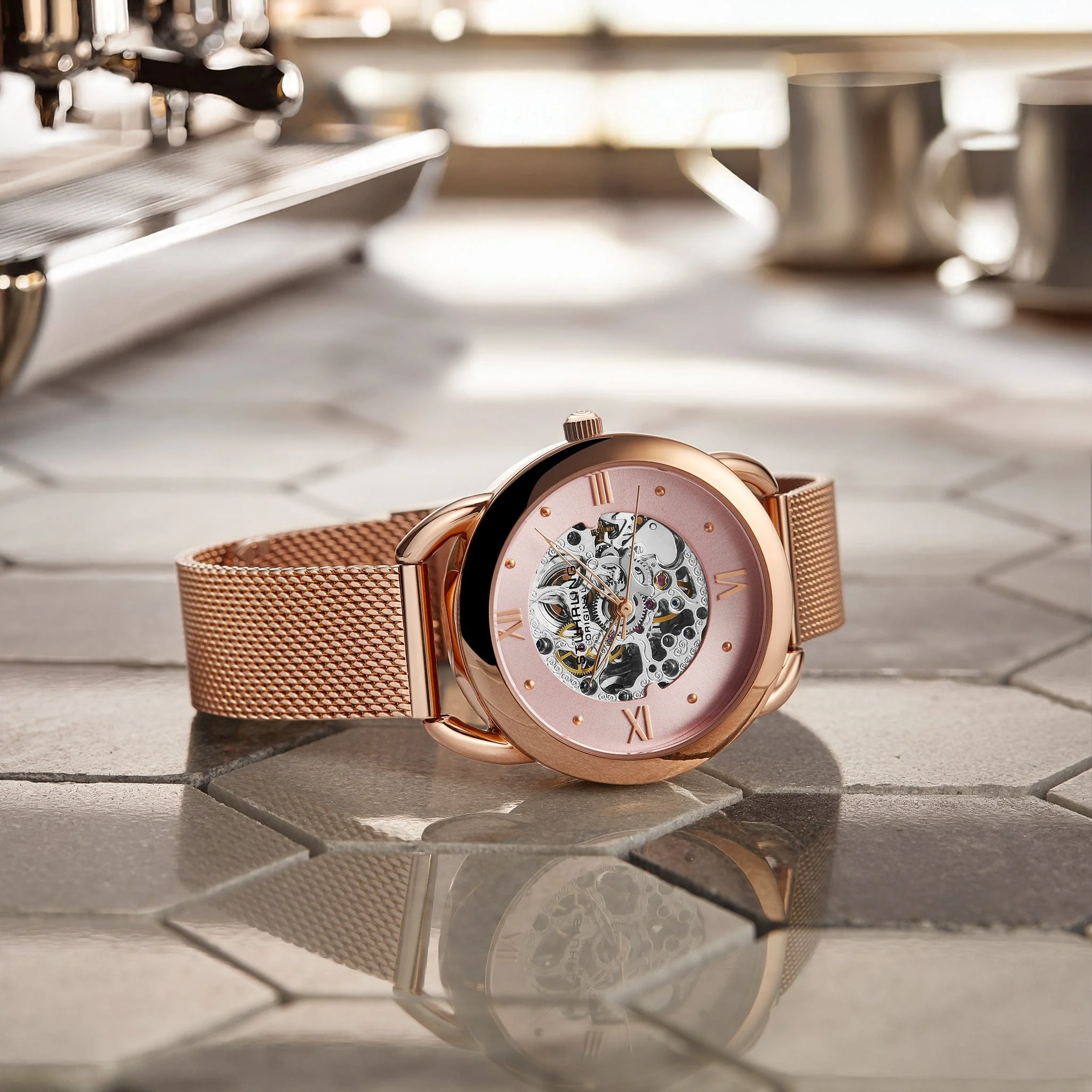 Stührling Mystic 3990M Automatic 36mm Skeleton - Image 25