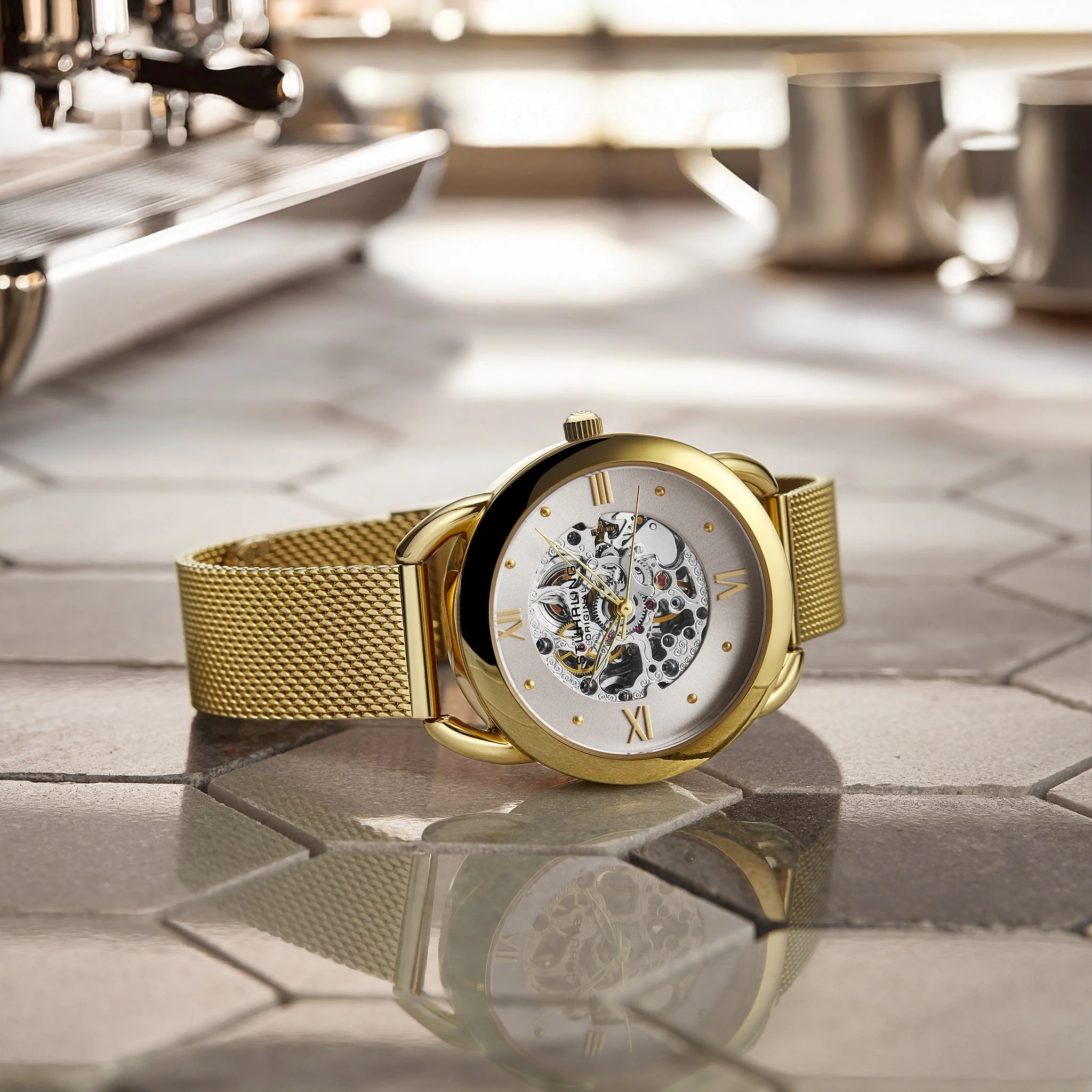 Stührling Mystic 3990M Automatic 36mm Skeleton - Image 3