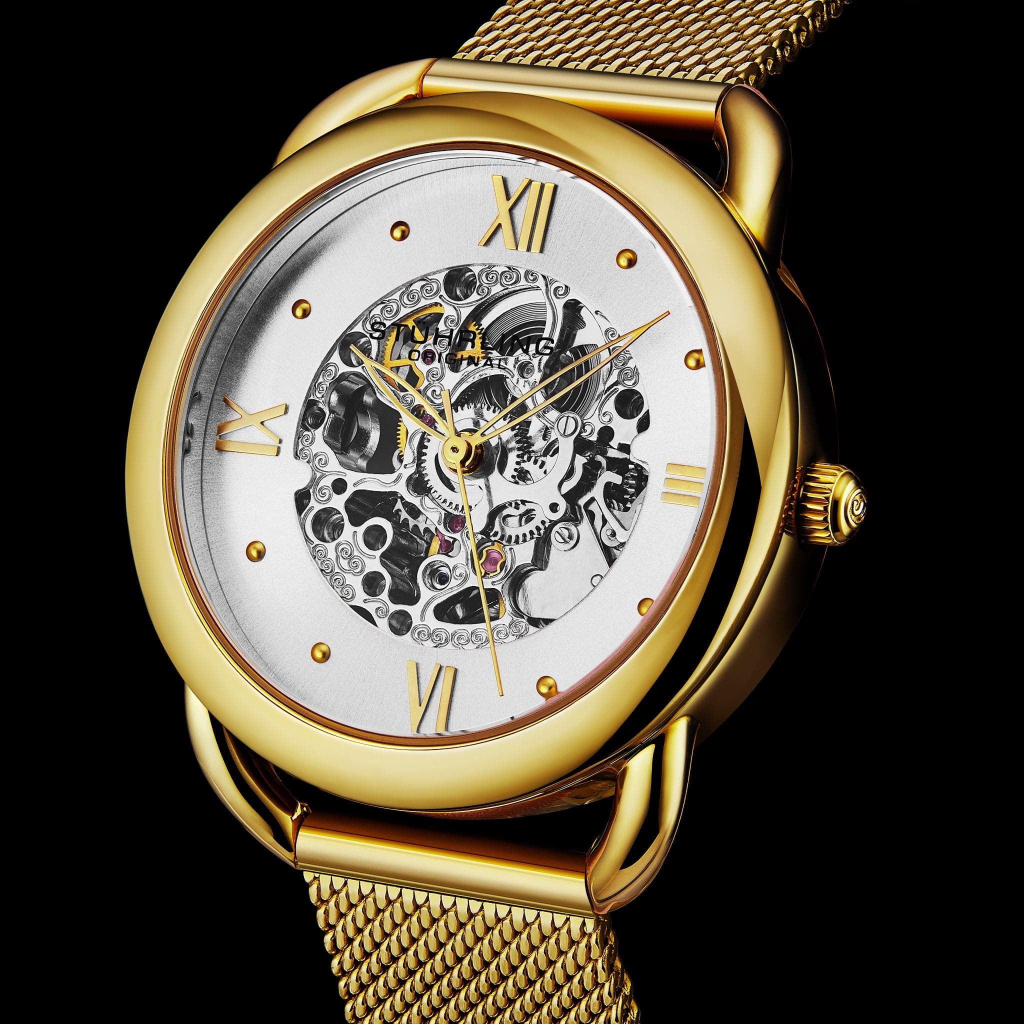 Stührling Mystic 3990M Automatic 36mm Skeleton - Image 4