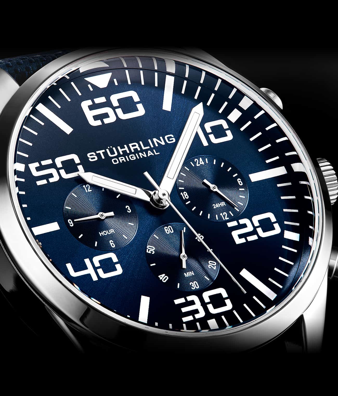 Stührling Sky Navigator Quartz Aviator 42mm - Image 12