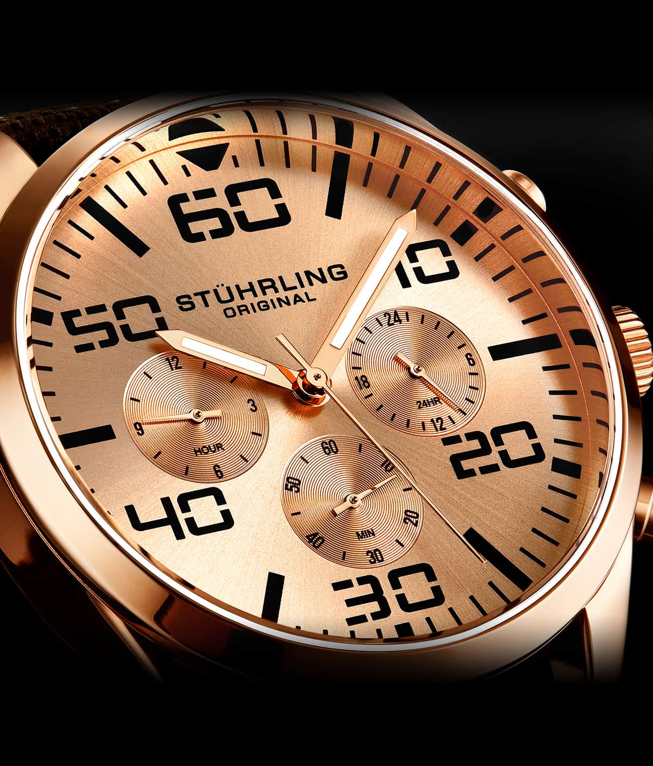 Stührling Sky Navigator Quartz Aviator 42mm - Image 15