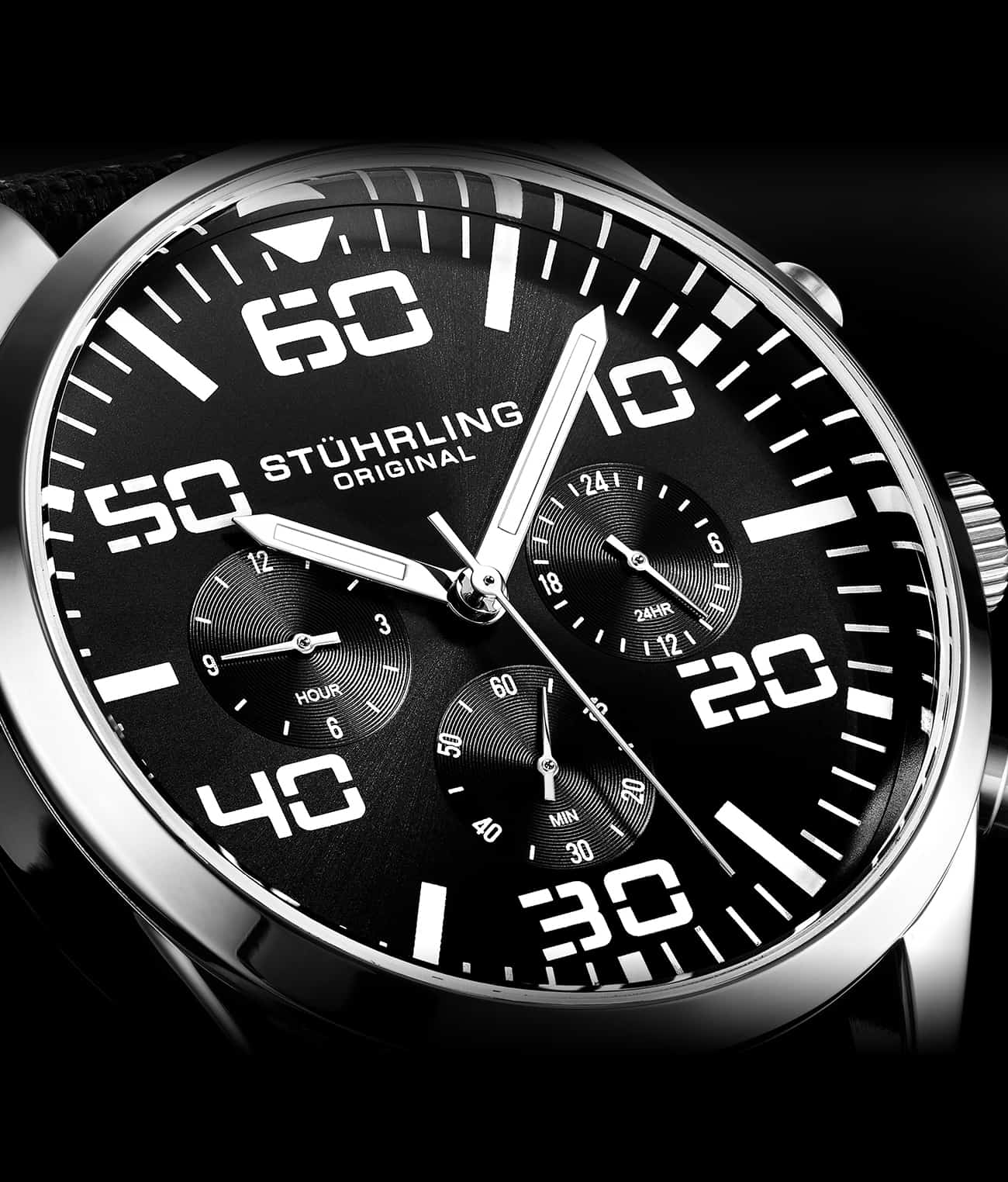 Stührling Sky Navigator Quartz Aviator 42mm - Image 6