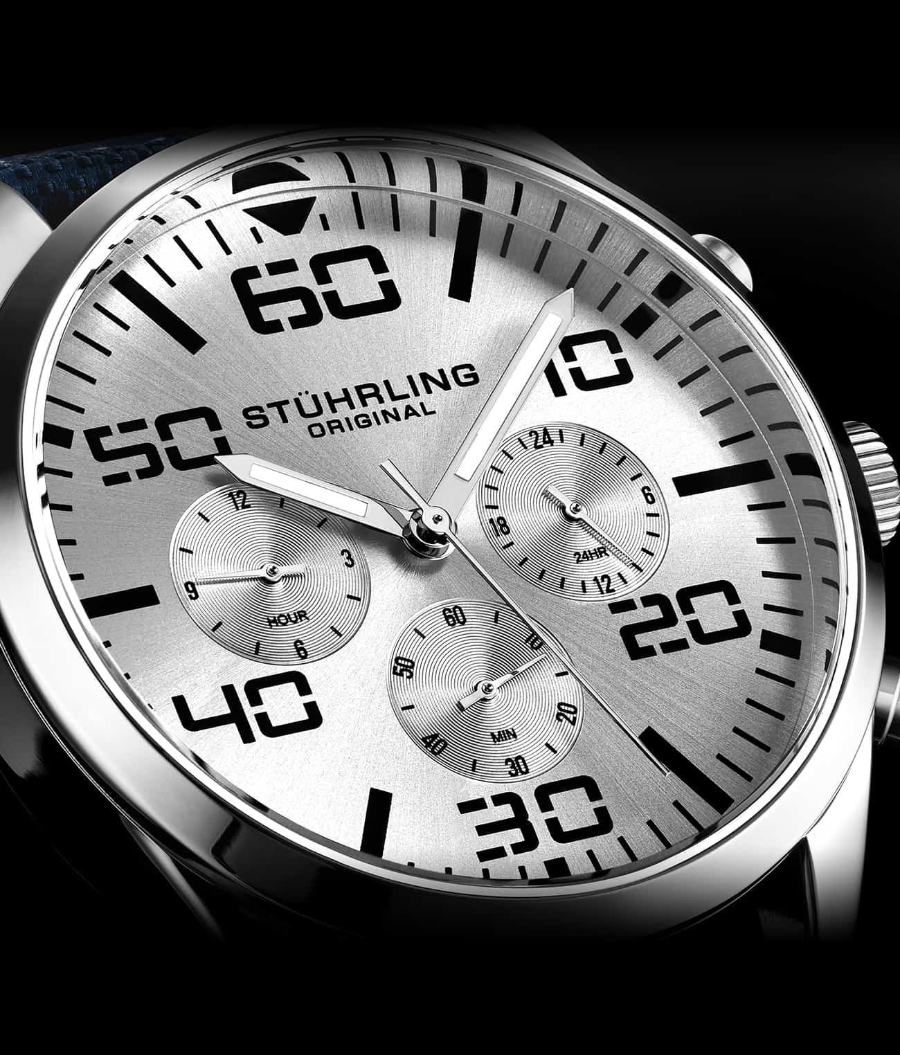 Stührling Sky Navigator Quartz Aviator 42mm - Image 9