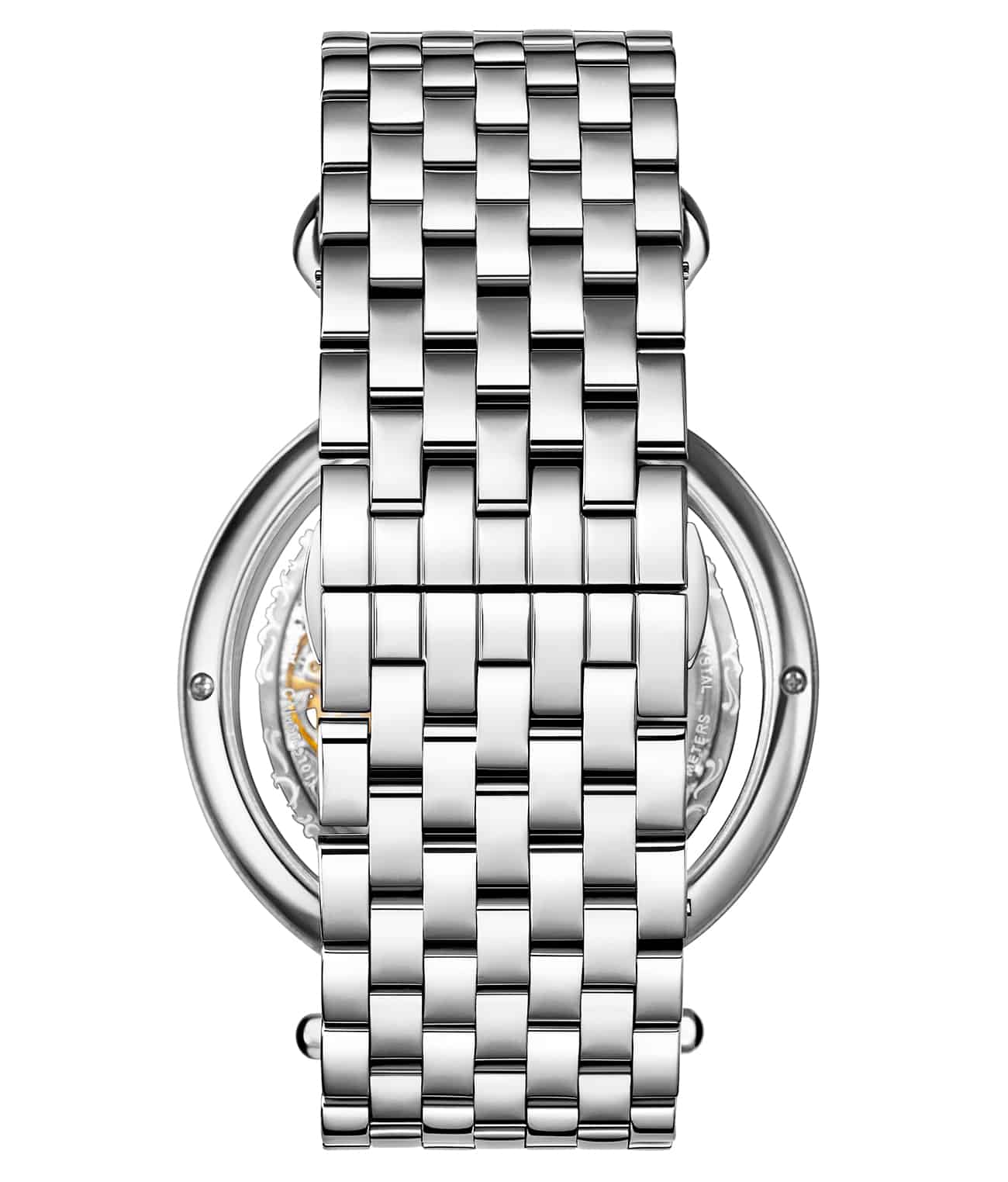 Stührling Emperor's Grandeur 4003 Dual Time Automatic 46mm Skeleton - Image 7
