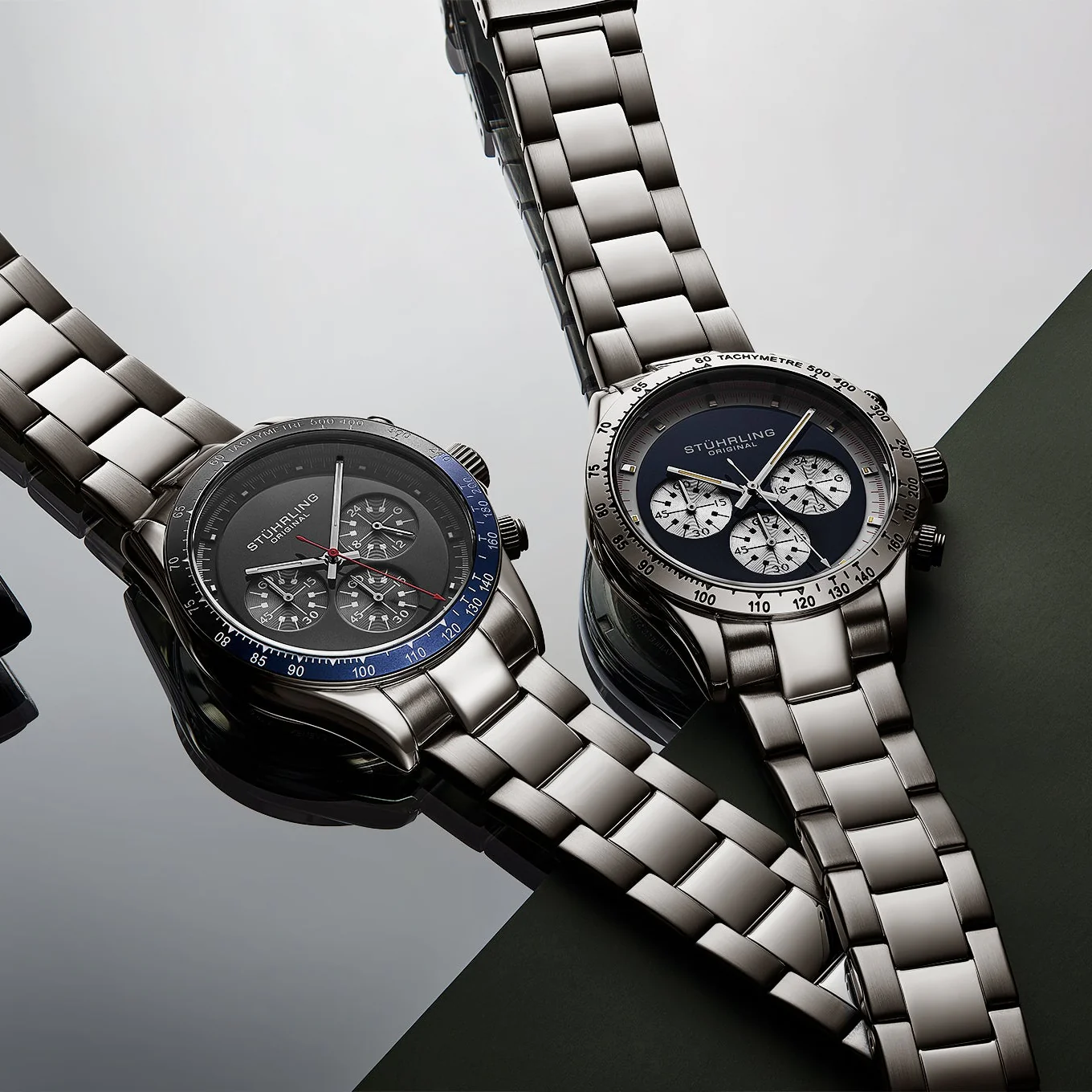 Stührling Chronomark 4066 Mens 40mm - Image 10