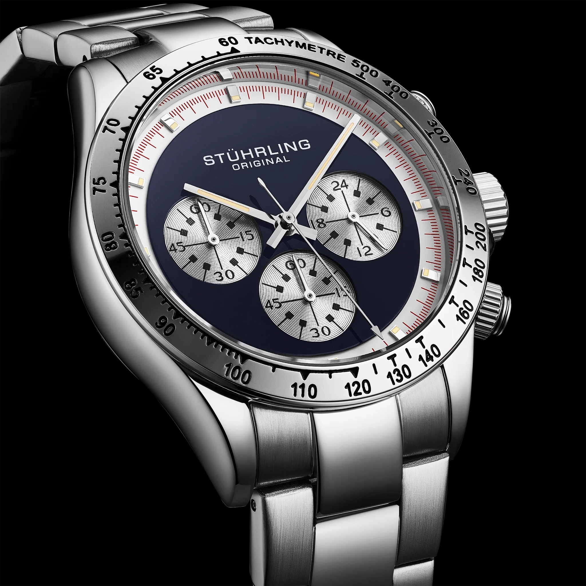Stührling Chronomark 4066 Mens 40mm - Image 3