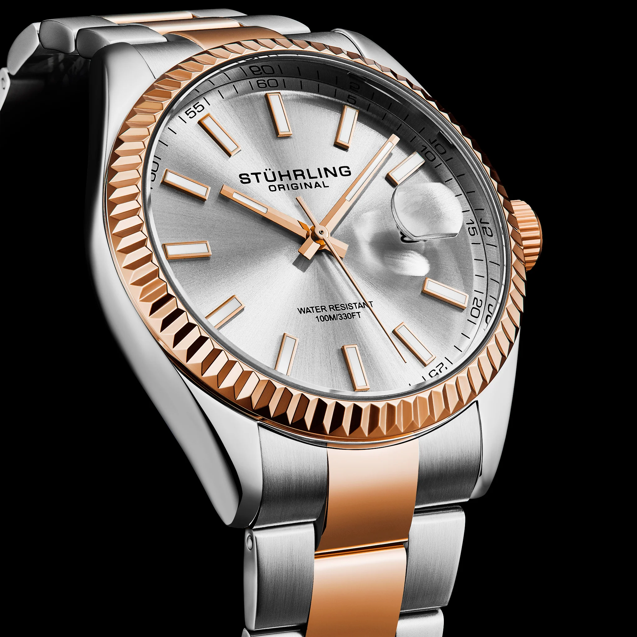 Stührling Vanguard 4069 Men's Quartz 42mm - Image 20