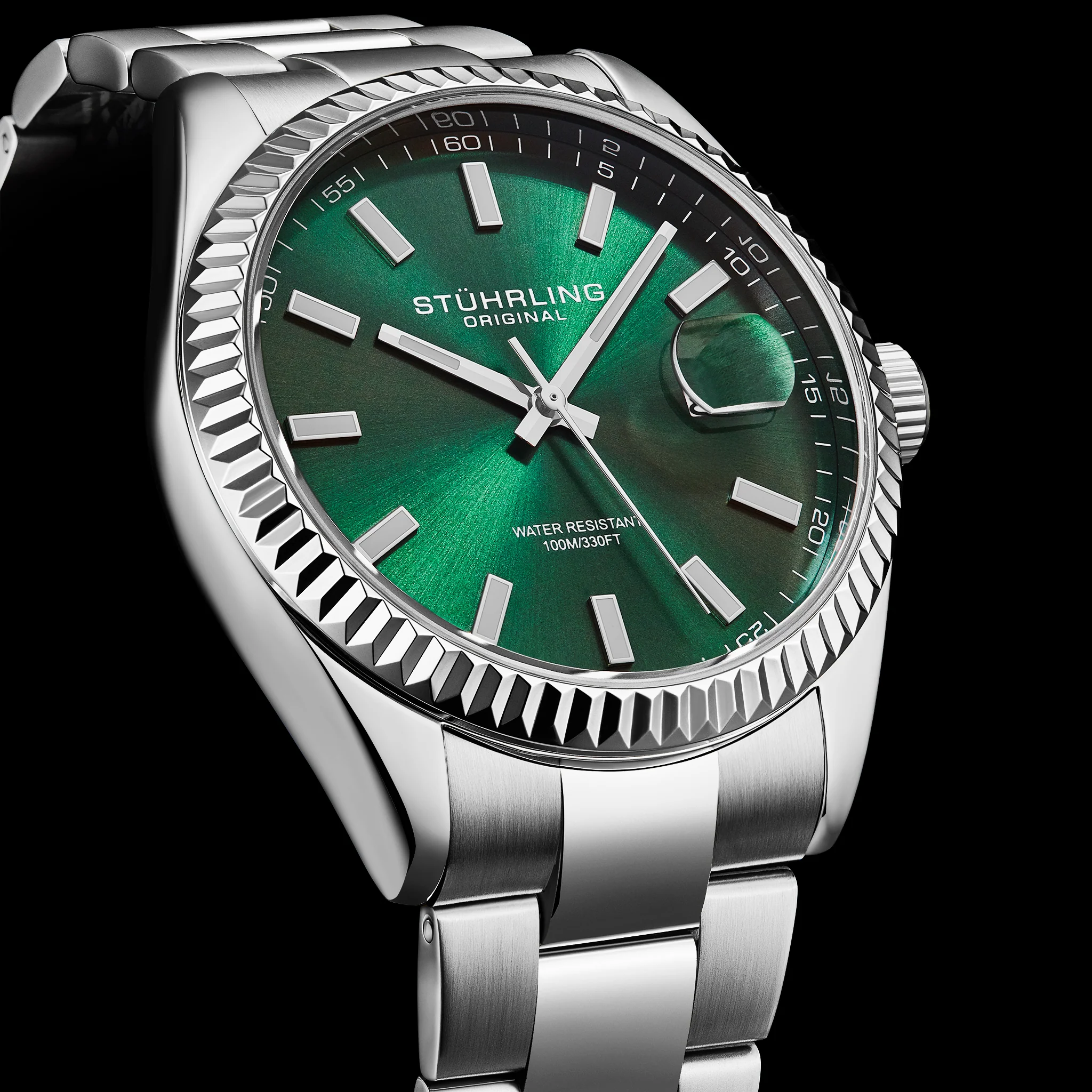 Stührling Vanguard 4069 Men's Quartz 42mm - Image 25