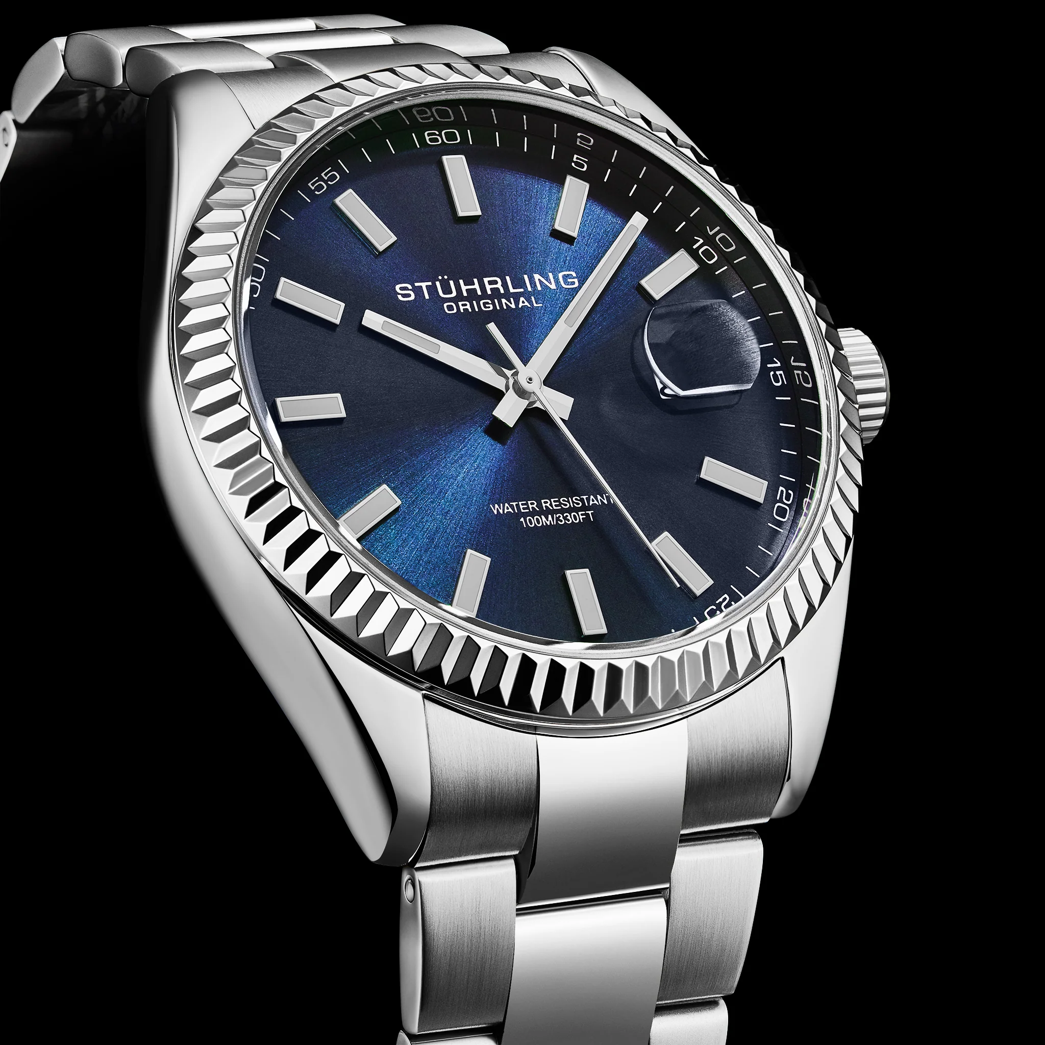 Stührling Vanguard 4069 Men's Quartz 42mm - Image 9
