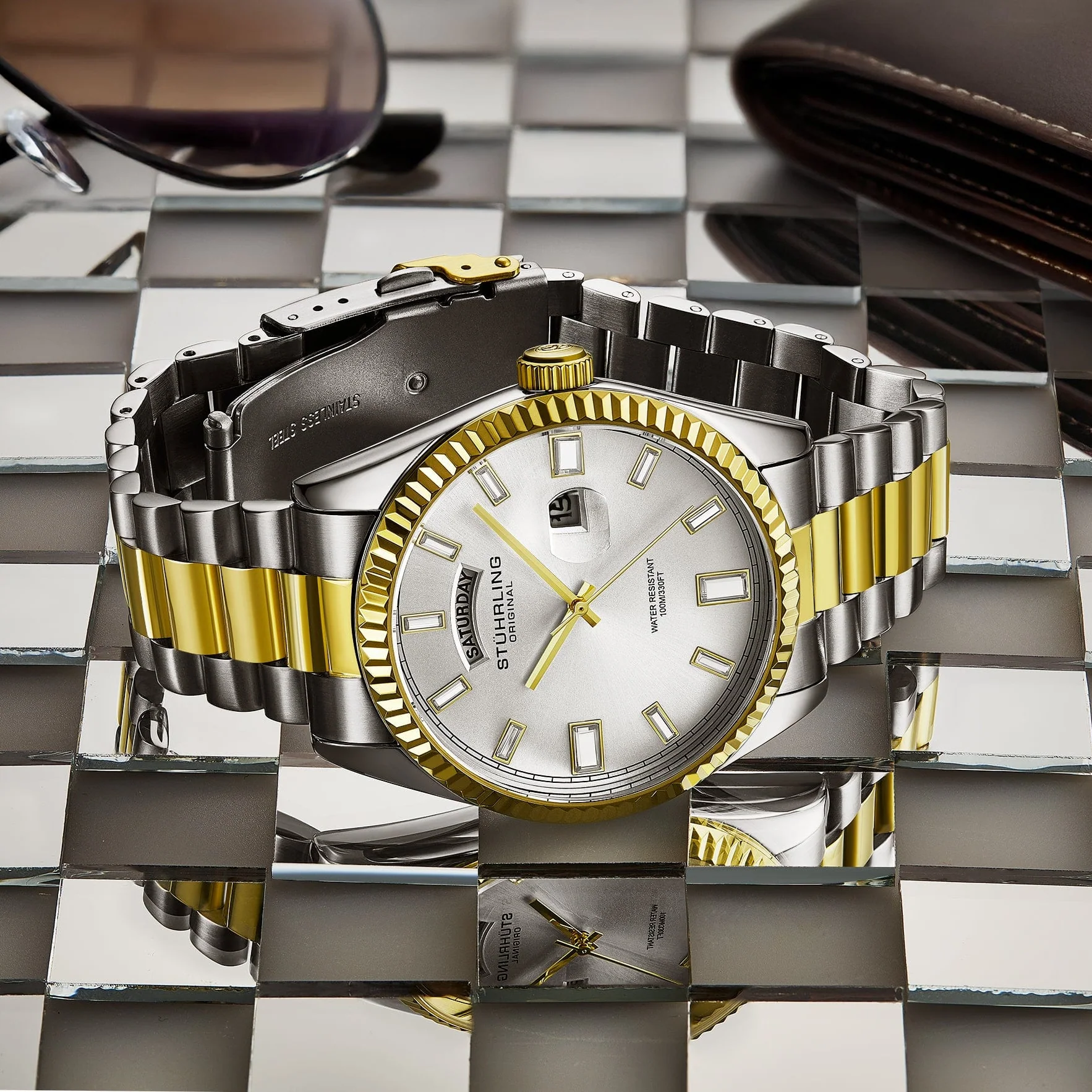 Stührling Sovrano 4070 Luxury Watch 42mm - Image 12