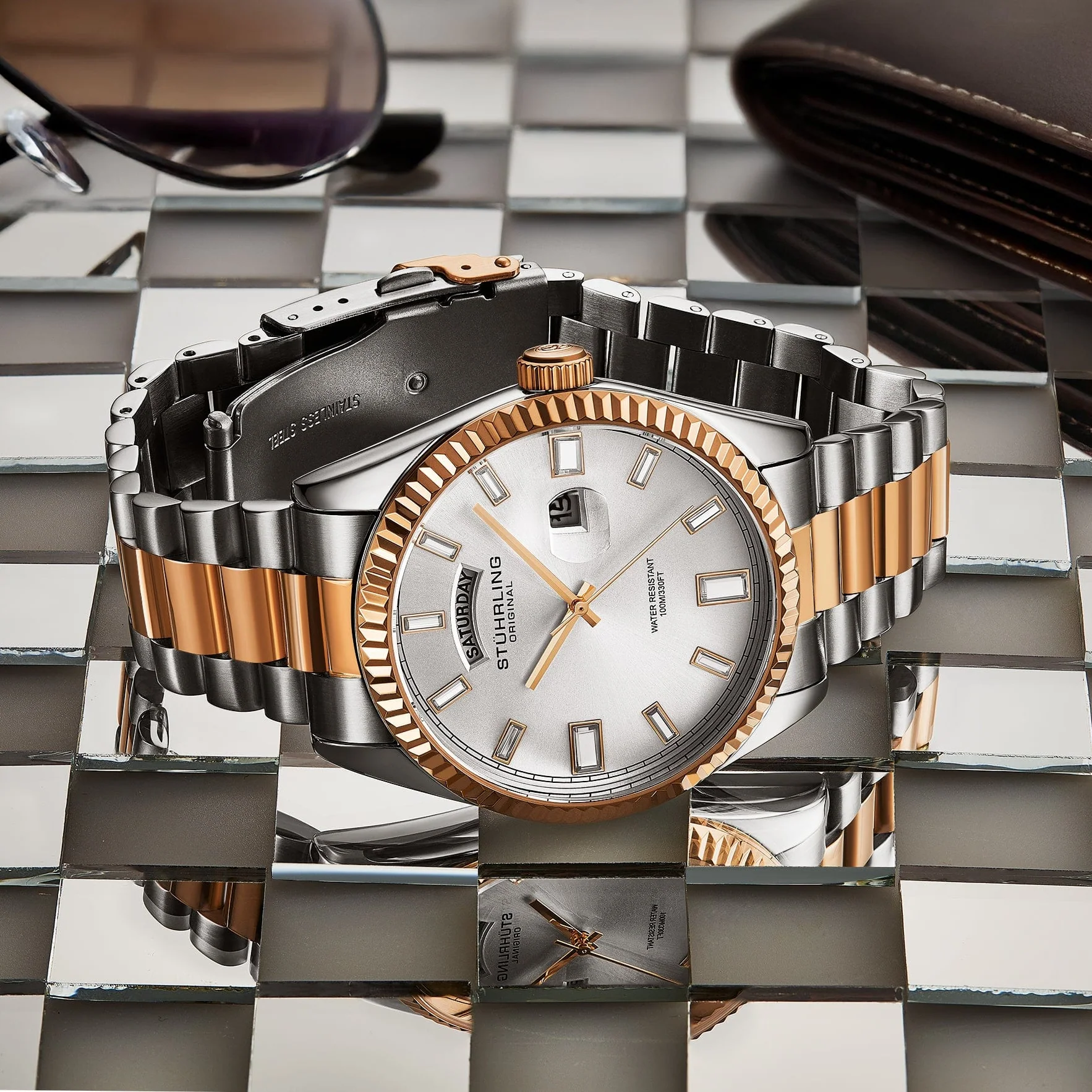 Stührling Sovrano 4070 Luxury Watch 42mm - Image 17
