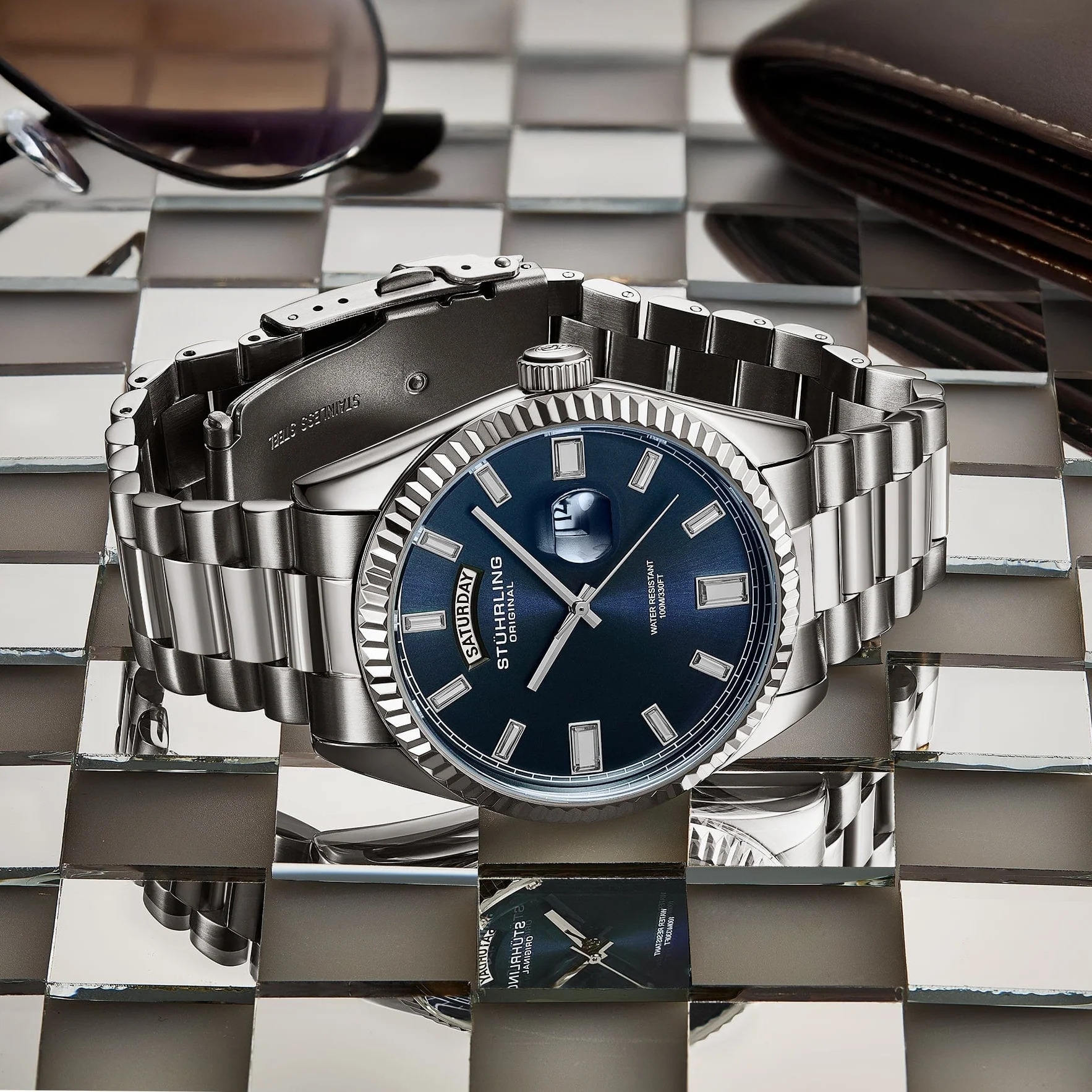 Stührling Sovrano 4070 Luxury Watch 42mm - Image 22