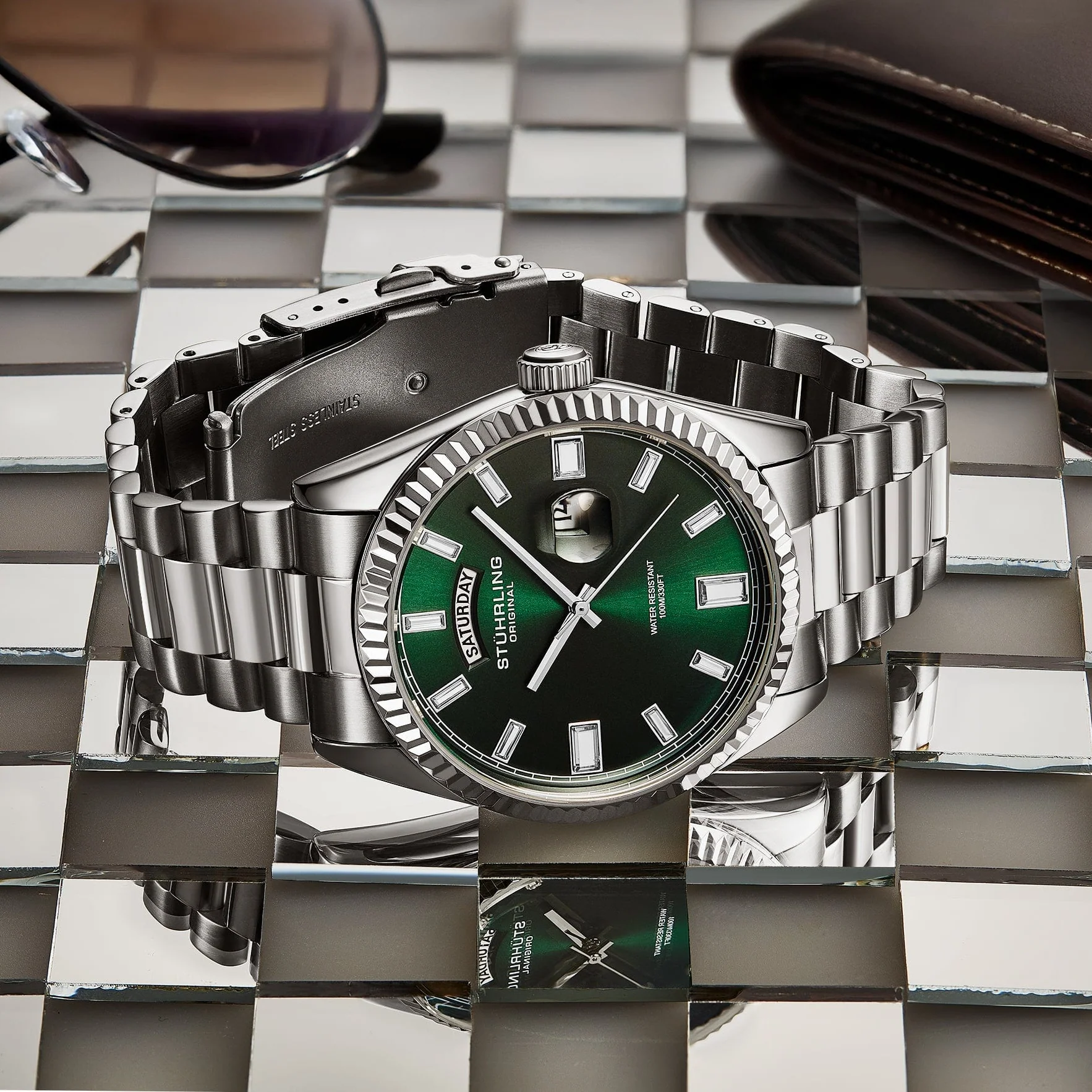 Stührling Sovrano 4070 Luxury Watch 42mm - Image 7