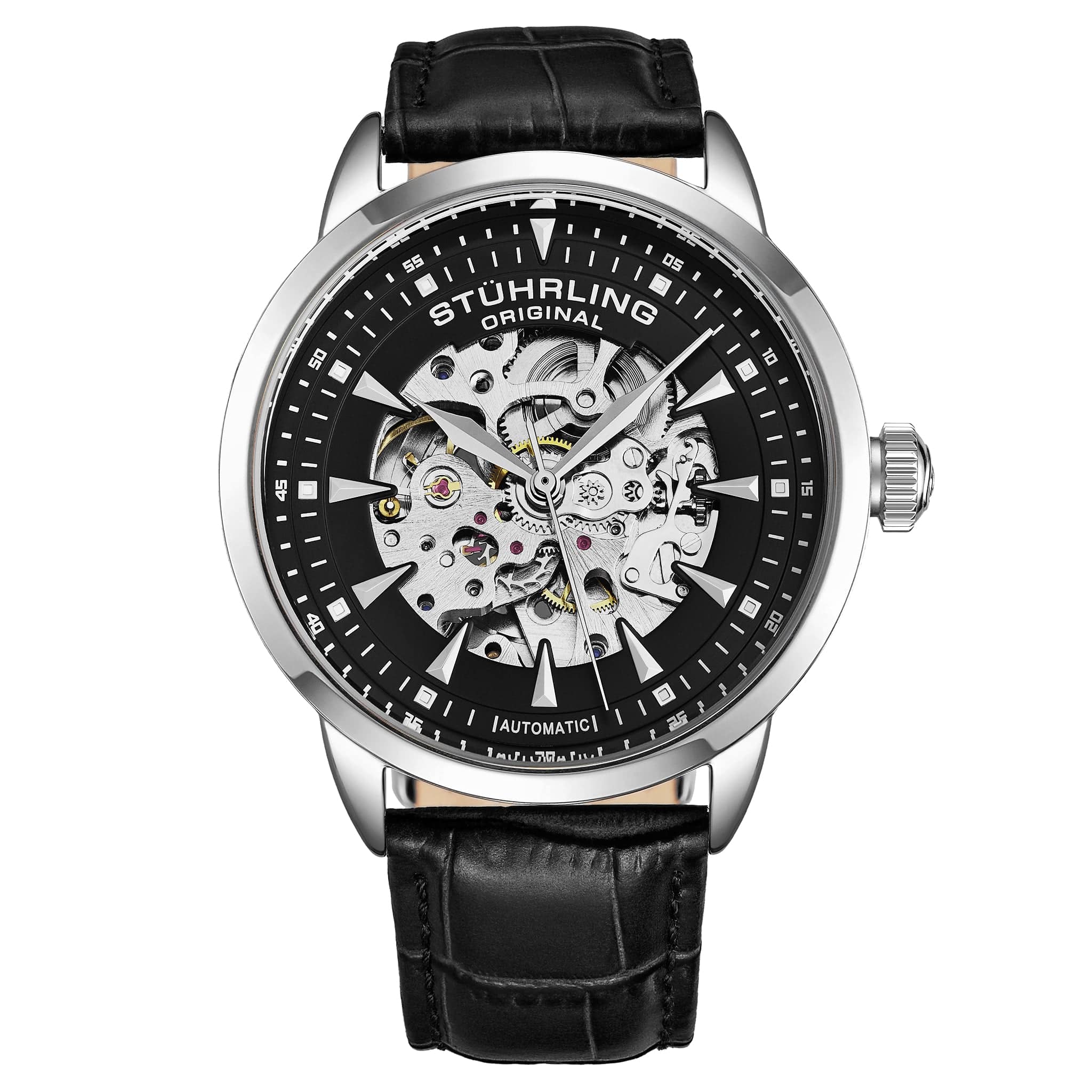 Stührling Executive Reserve 4071 Mens Watch 44mm - Image 8