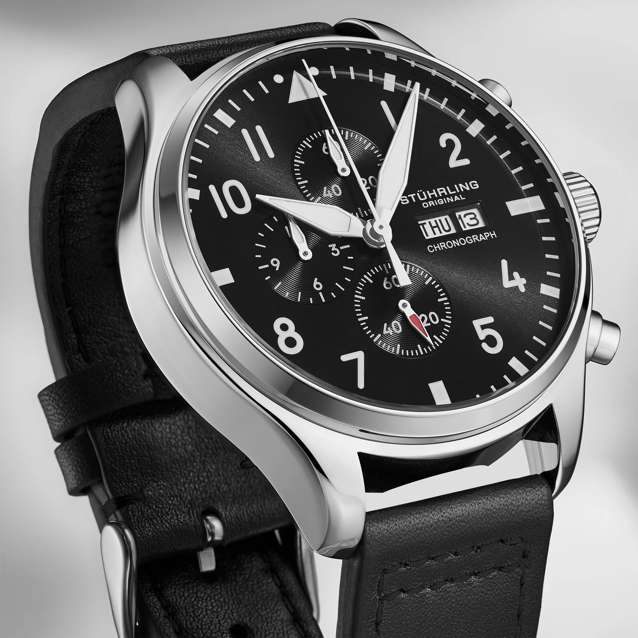 Stührling Navigator Chrono 4075 Men's 43mm - Image 2