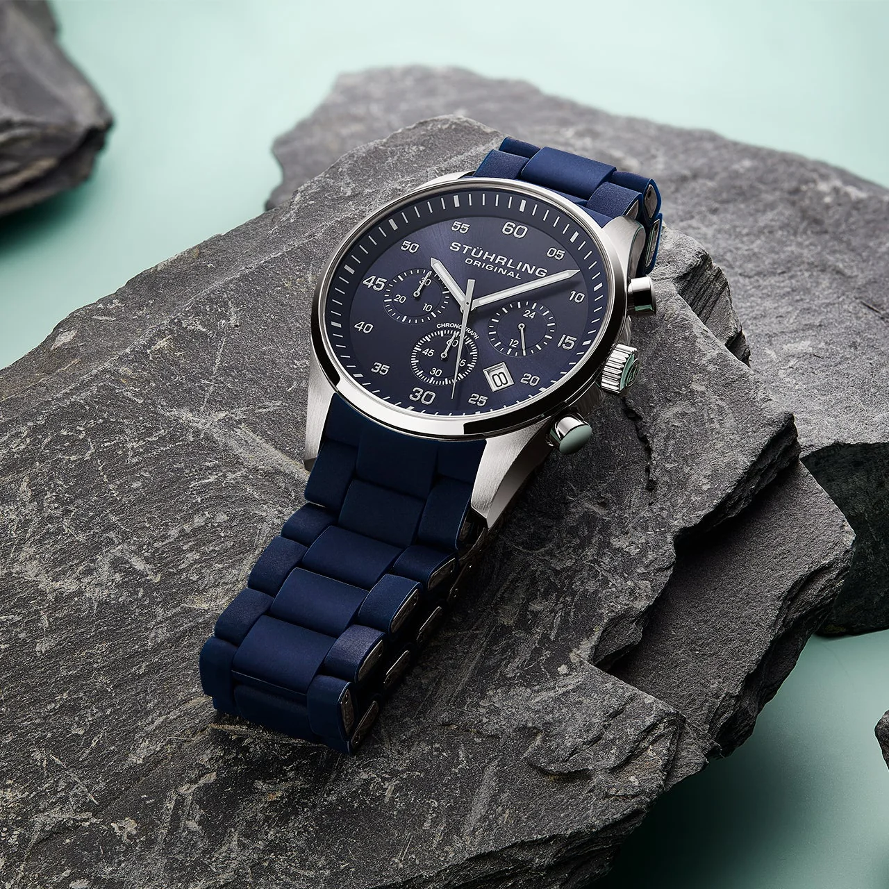 Stührling Velocity 4076 Mens Quartz 43mm - Image 10